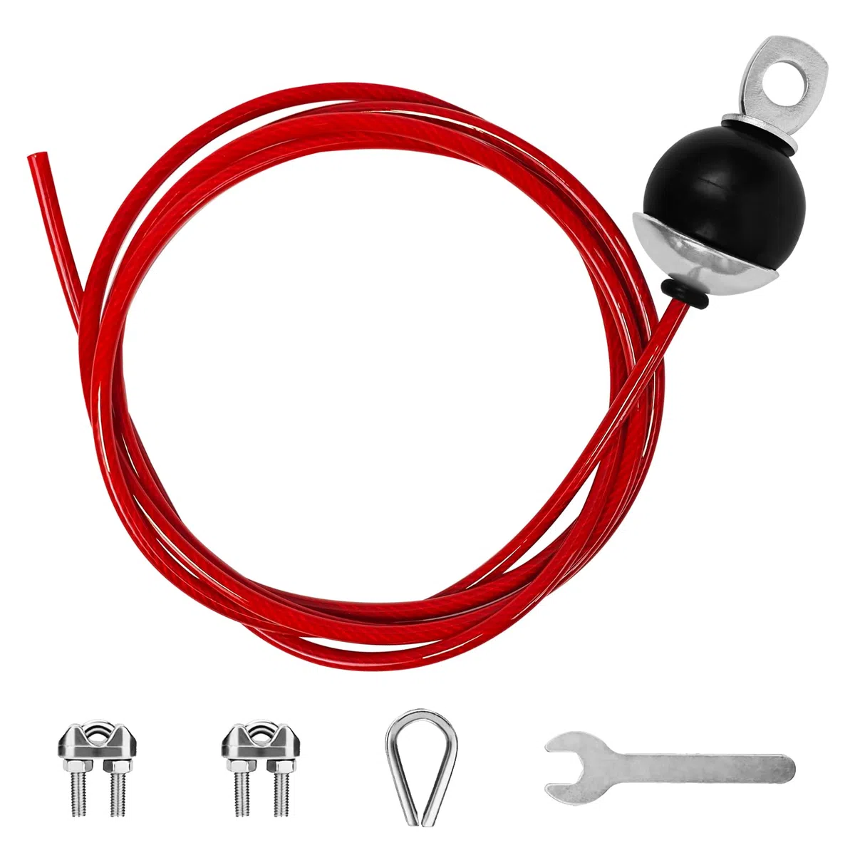 Cable Poulie Musculation, Câble De Gymnastique Fitness Gym Banc Cable Acier Tirage Appareil Musculation