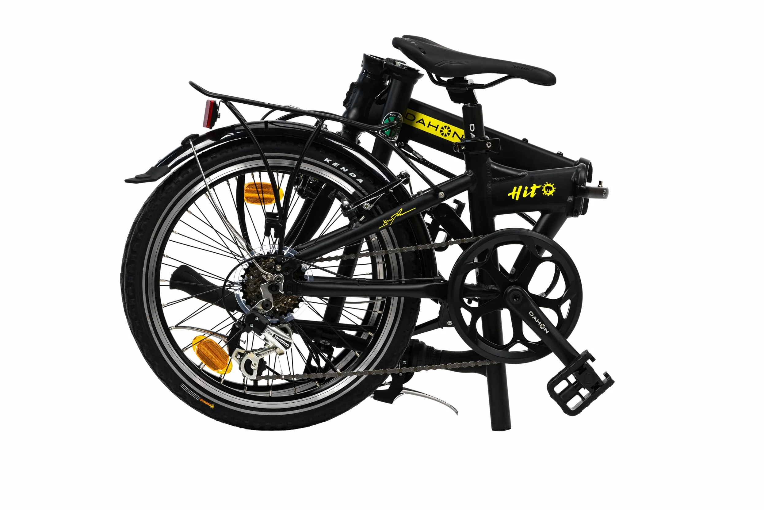 Dahon Hit Vélo Pliant Adulte 20 Pouces, 6 Vitesses Vélo Pliable Adulte Leger, Vélo de Ville V-Brakes Pliable pour Cyclistes Urbains Prends Le Train, la Ville Chevauchée, et Le Trajet