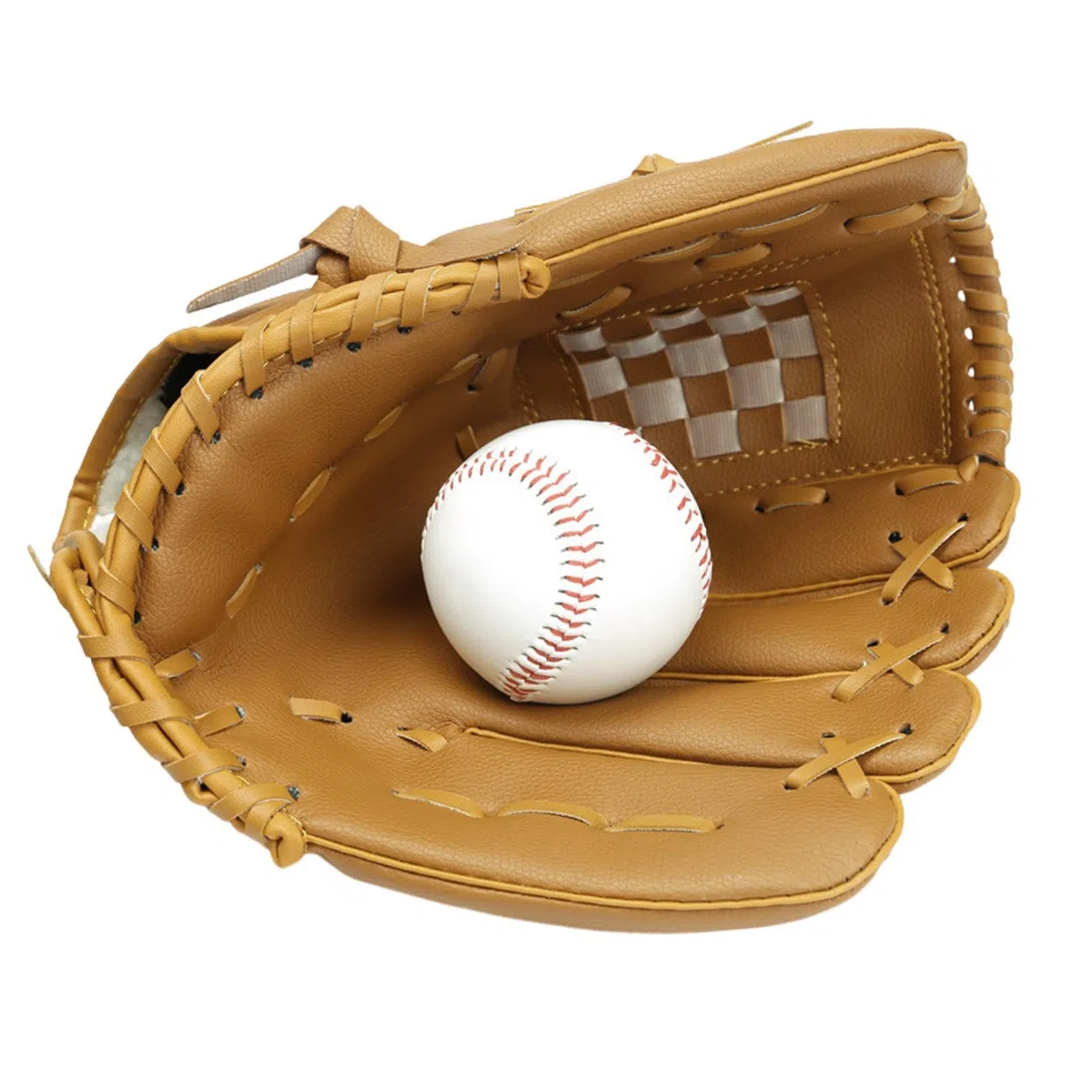 Mitaines de baseball pour adultes – Mitaines de softball – Mitaines de baseball pour gaucher – Moufles robustes pour l'entraînement des débutants