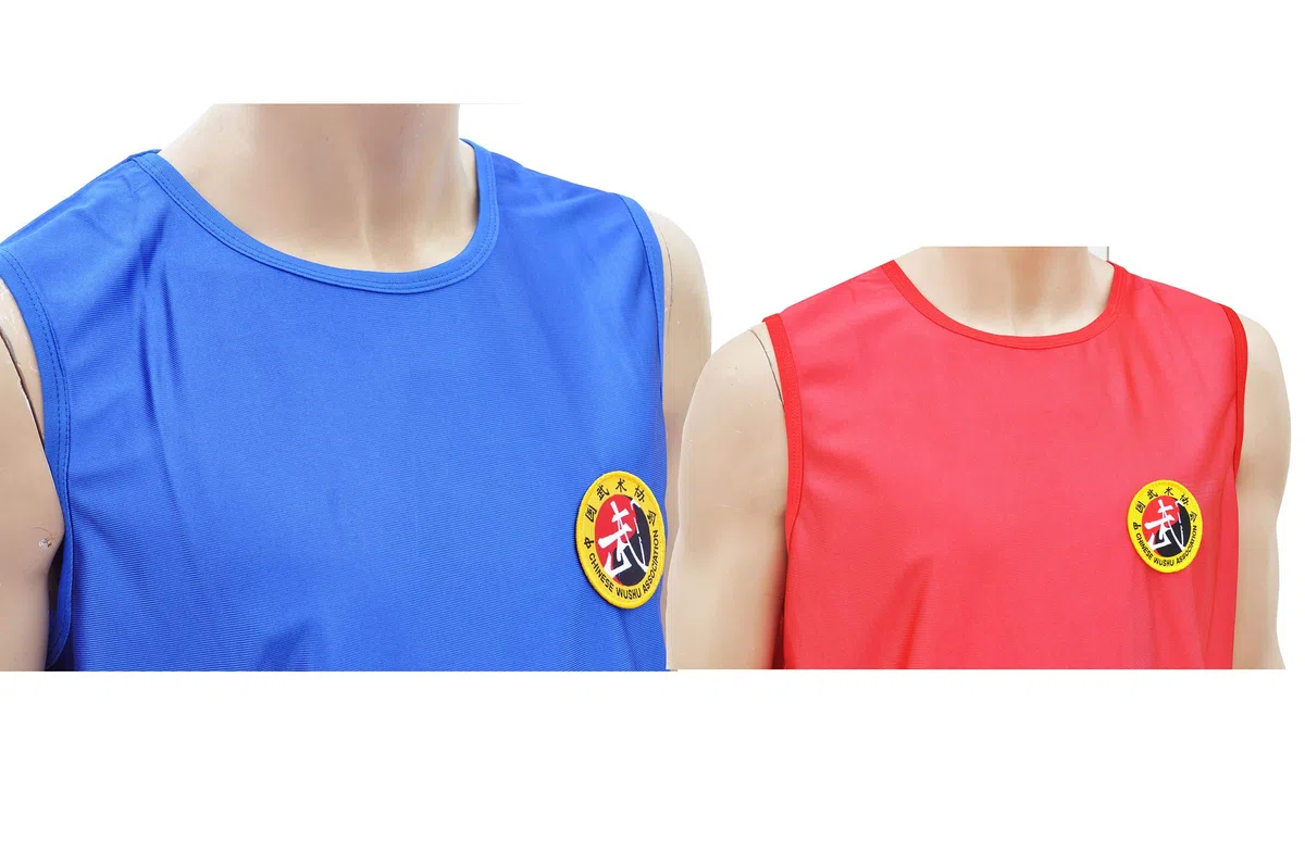 ShenLong - Tenue Boxe Chinoise Sanda «Dragon», Club - Bleu, S