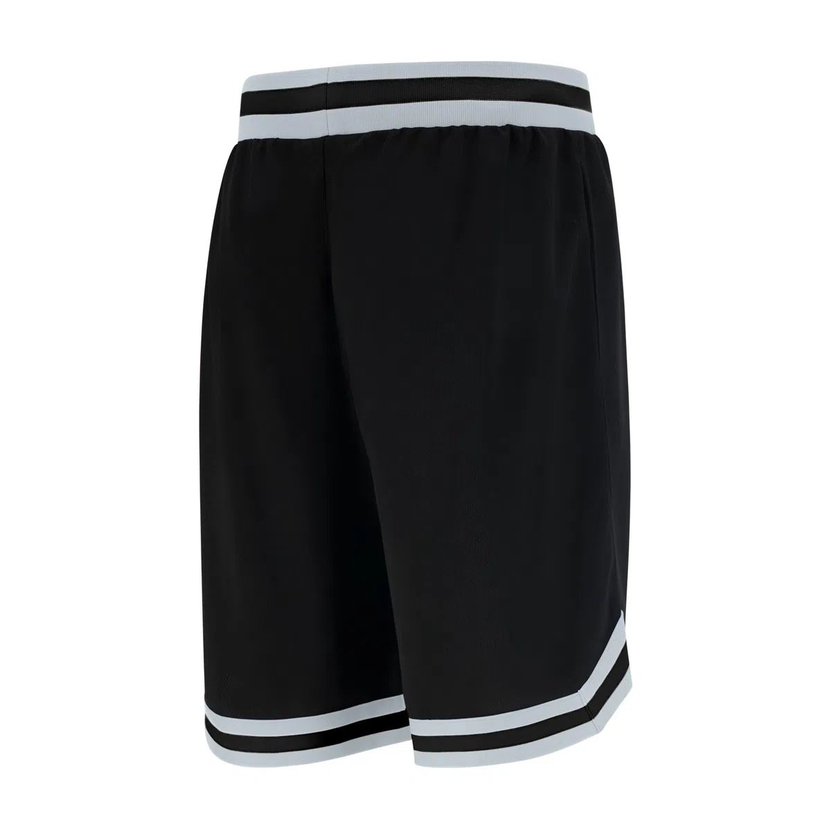 Unk NBA Ultra Game GSM3547F NBA Short de Basket-Ball tissé avec Logo de l'équipe en Poly, Noir, Taille M