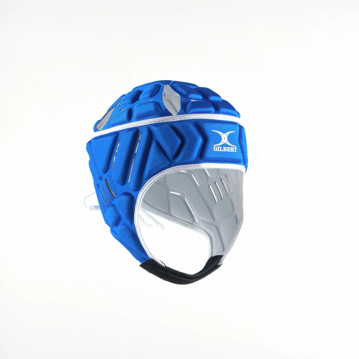 Casque Rugby Gilbert Vapour bleu (Headguard), tailles senior