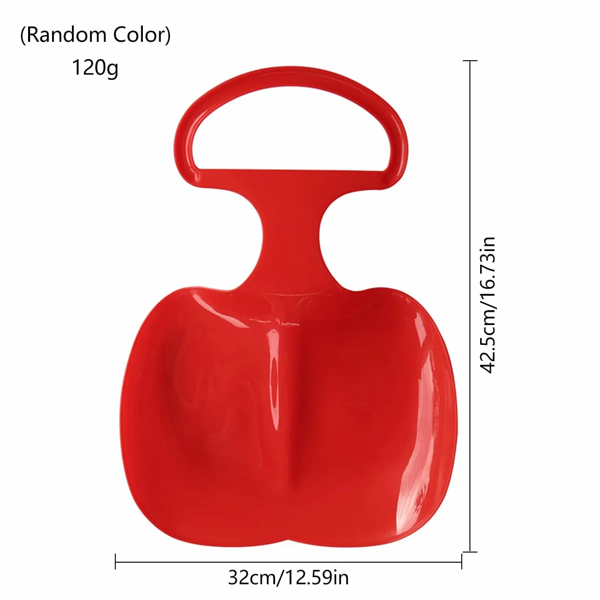 3 pièces traîneau pour Enfants traîneau, traîneau Universel adapté à la Luge Unisexe également adapté aux Enfants et aux Adultes comme Jouet de Traction d'hiver rouge, bleue et verte M