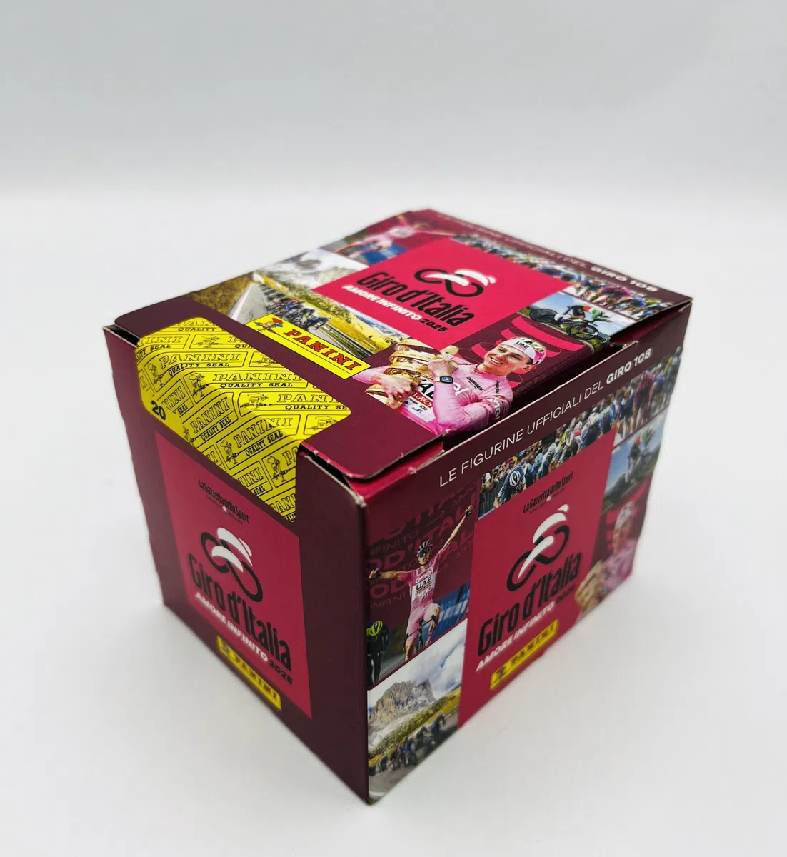 manuelkant Boîte Box 36 sachets pour la collection de figurines Giro d'Italia 108 Panini