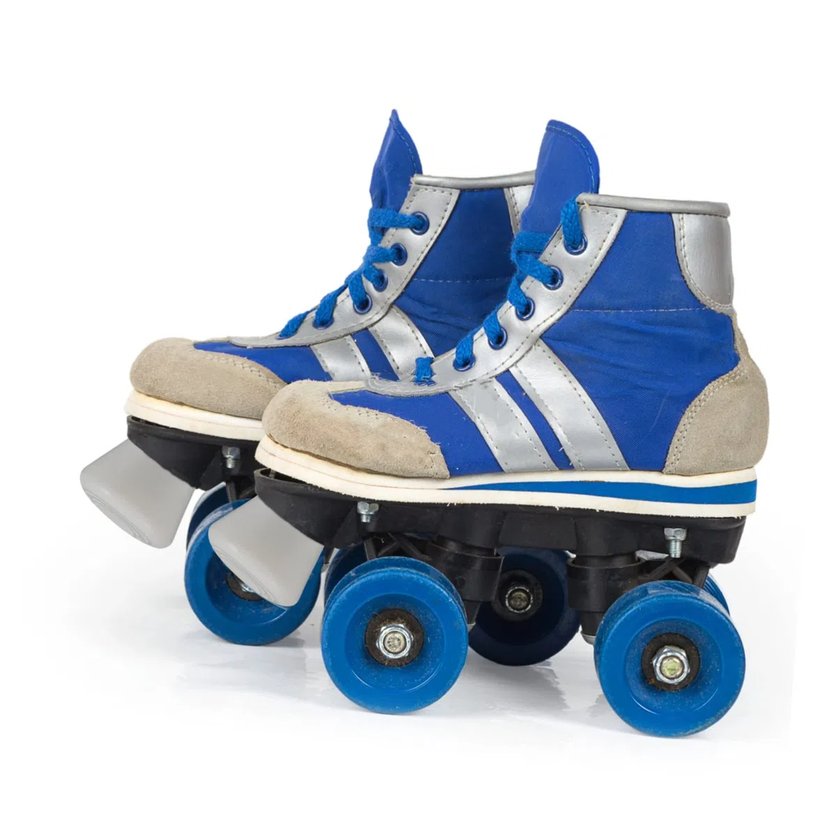 BESPORTBLE 4 Pièces Butées De Frein pour Patins à roulettes - Accessoires De Patinage avec Vis - Butées Dorteil Blanches pour Roller Freins De Patin à roulettes en Plastique Durable