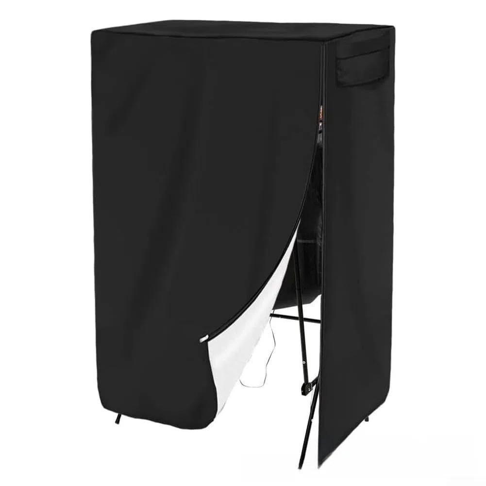 Housse de jeu d'arcade pliable et imperméable, avec fermeture éclair et cordon de serrage pour intérieur et extérieur (noir 420D)