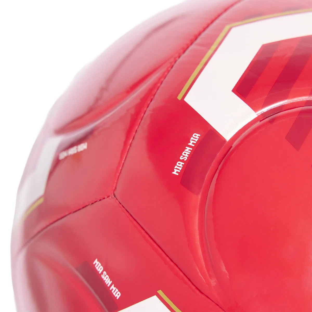 adidas Adult FC Bayern Home Club Ball better scarlet/white 5