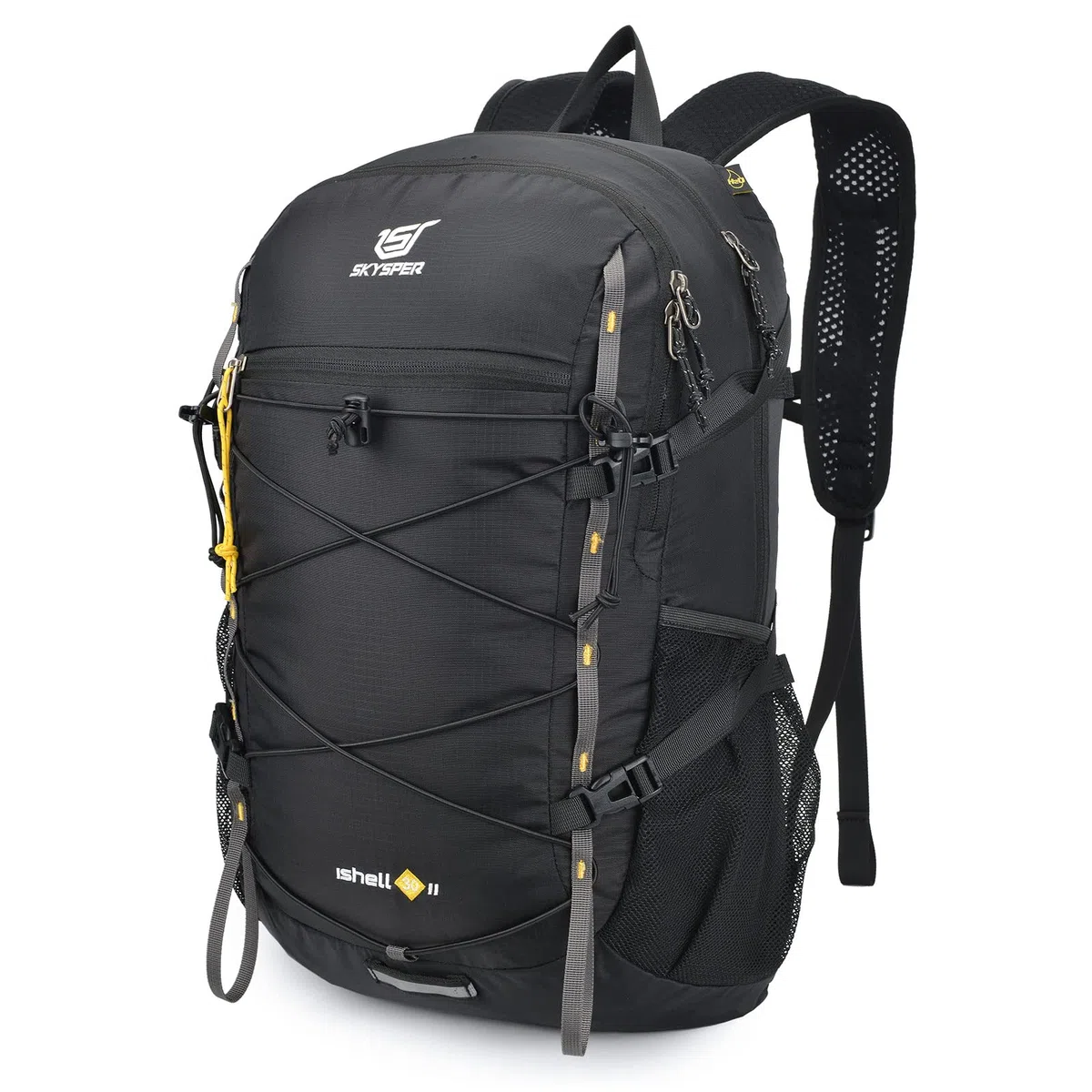SKYSPER Sac à Dos 30L pour Femme et Homme Ultra Léger Sac à Dos de Randonnée Camping Résistant Sac à Dos Loisir Unisexe Sac à Dos Voyage Sports de Plein Air