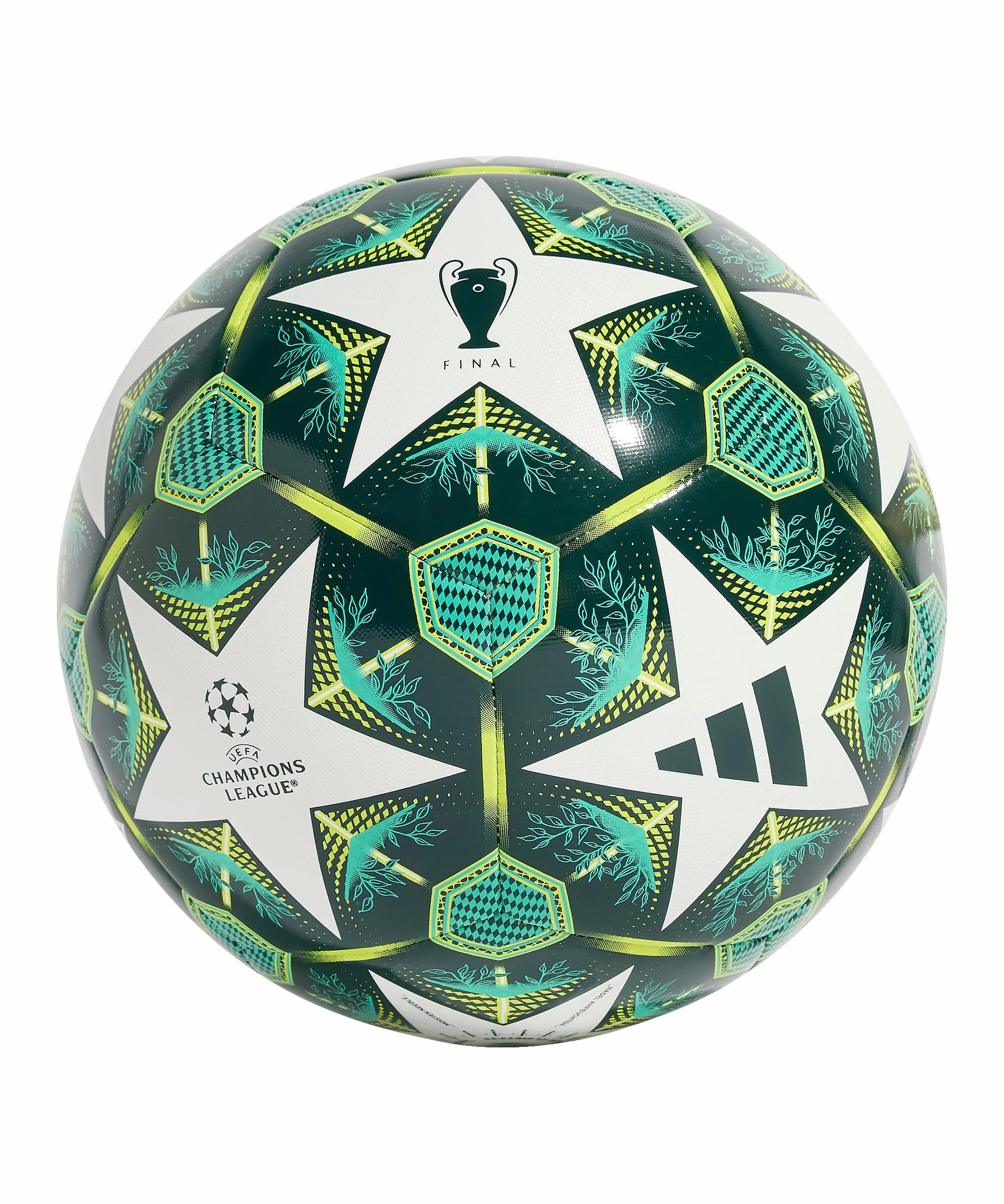 Adidas UEFA Champions League JH1281 Ballon de Football, Unisexe, Vert, 3 UE