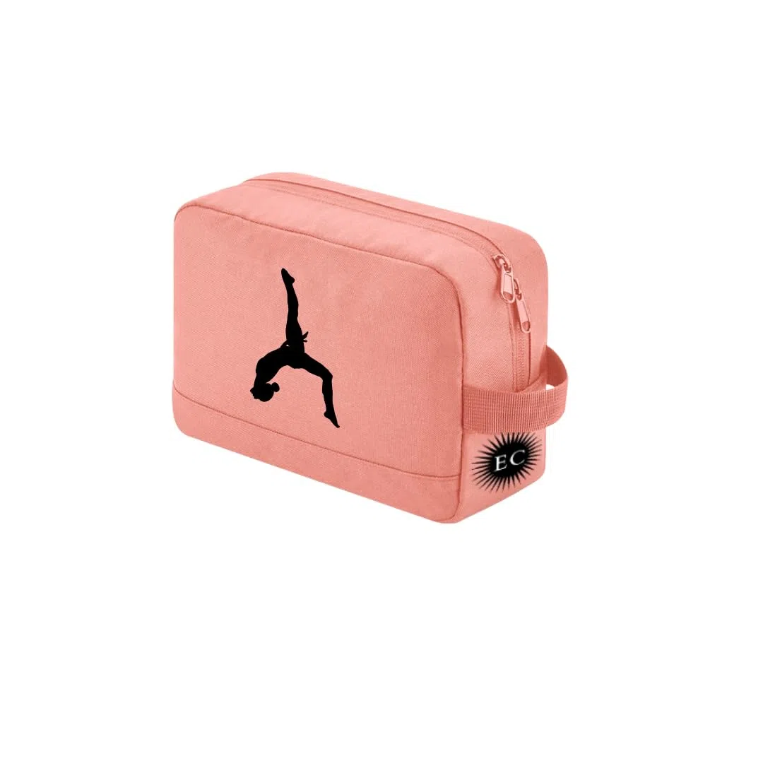 La Fabrique d'EC - Trousse de Sport pour Gymnastes, Rangement pour Maniques et Protège-Poignets, Noir