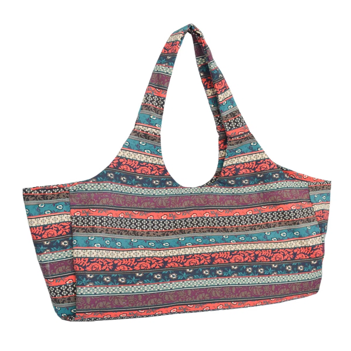 Sac de Rangement pour Tapis de Yoga - Grand Sac fourre-Tout avec Poche et Poche intérieure zippée, pour Homme et Femme