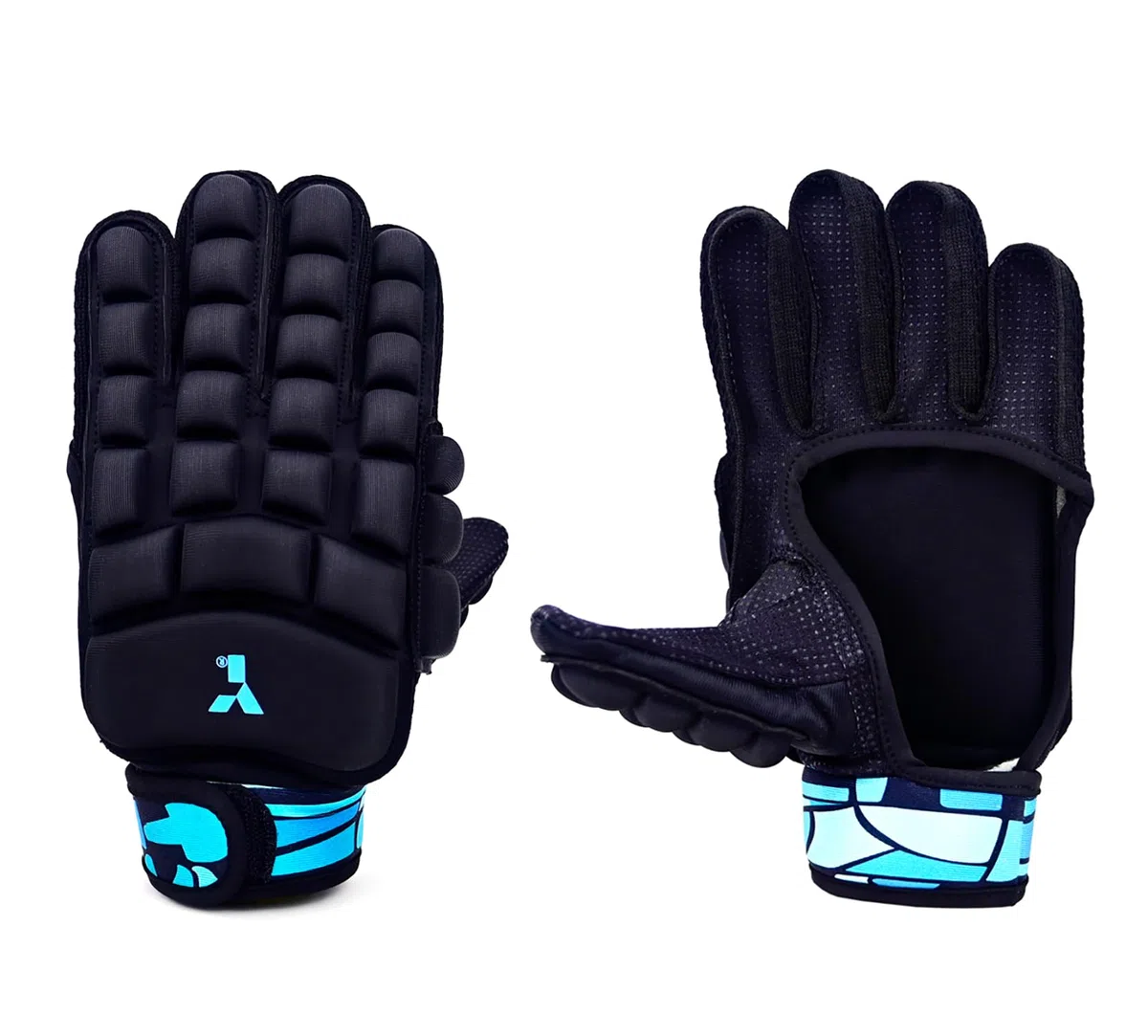 Y 1 gant de hockey, AT6, gant de hockey sur gazon, rembourrage en mousse, protection complète des doigts, gants pour enfants, utilisés par les joueurs internationaux, taille S