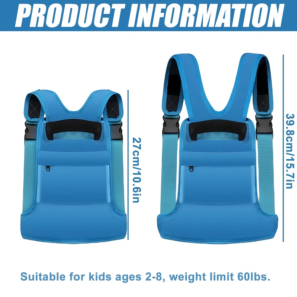 Sangle d'entraînement de ski et de snowboard pour enfants : harnais de ski pour enfants avec poignée de chaise de levage simple en sangle de traction, sangle de ski et snowboard sangle