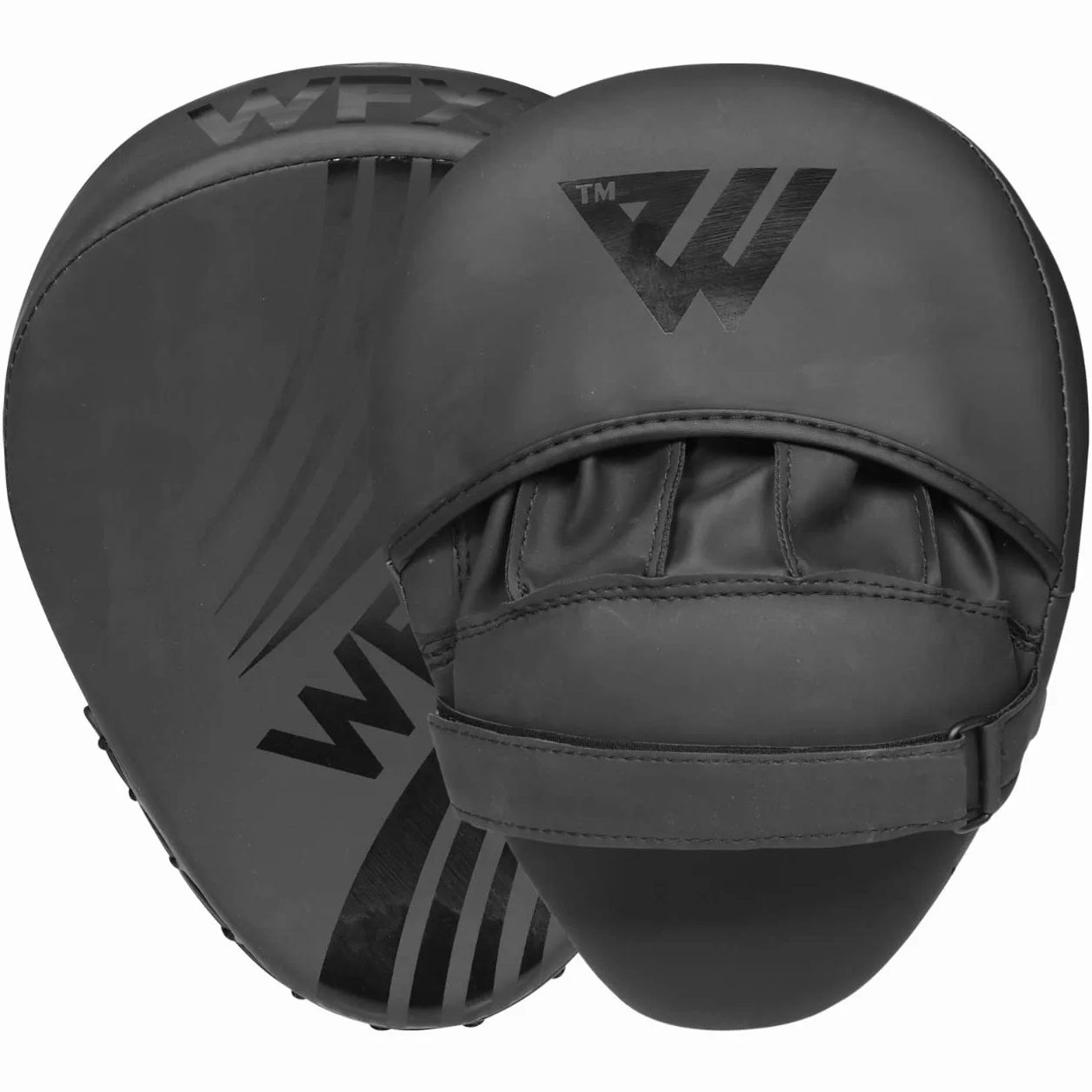 WFX Pads de Boxe Focus Mitts Hook and Jab Punch Bag Target Training Curved Strike Shield Hand Muay Thai Pad MMA Martial Arts Gloves