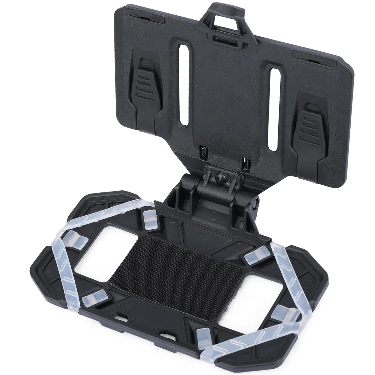 WYNEX Support de Téléphone pour Gilet Tactique Fixation Universelle pour Téléphone Portable Plate-Forme de Navigation Pliable pour Téléphone D’écran 4.7-6.7"