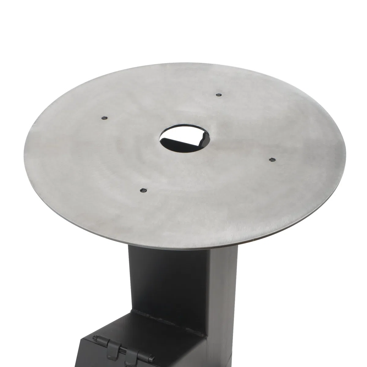 BBQ-Toro Poêle à fusée avec plaque de cuisson Ø 50 cm | Fusée #7 | Rocket Stove en acier de 2,8 mm d'épaisseur | Barbecue de camping avec plaque de cuisson, réchaud de camping, four d'atelier en acier