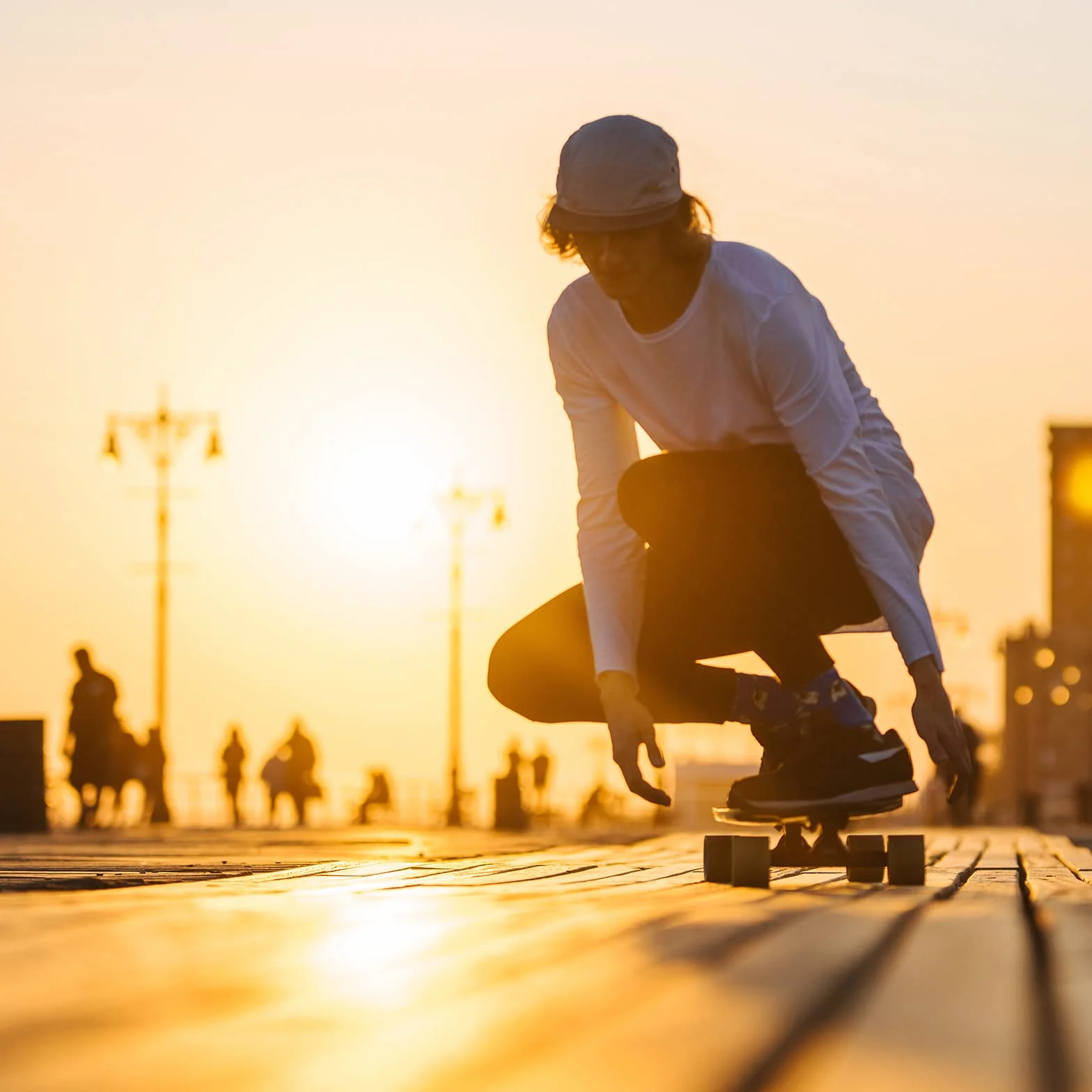 PATIKIL Roues de skateboard avec roulements, roues de rue pour skateboard Cruiser