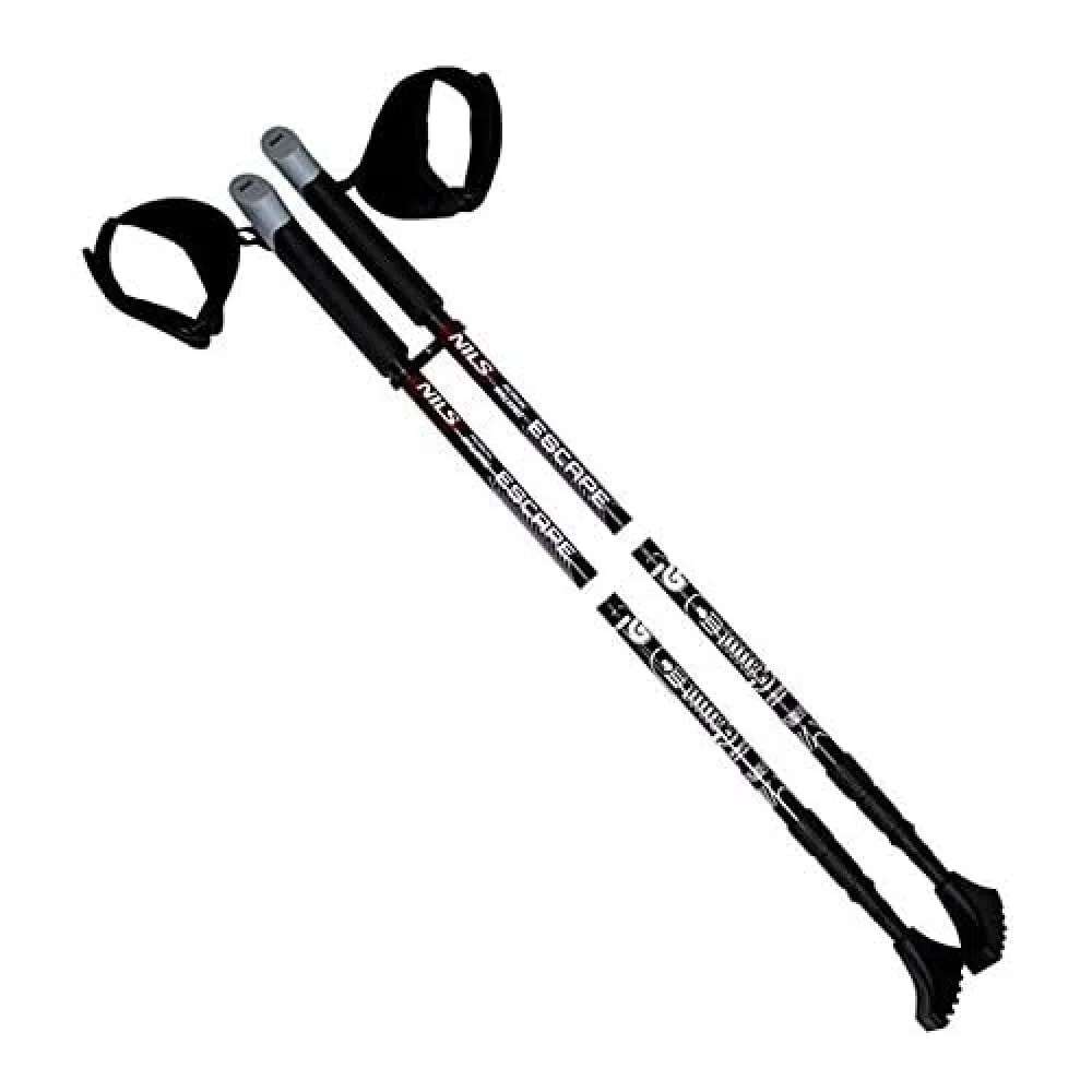 Nils NW608 Lot de 3 bâtons de Marche Nordique réglables 65-135 cm