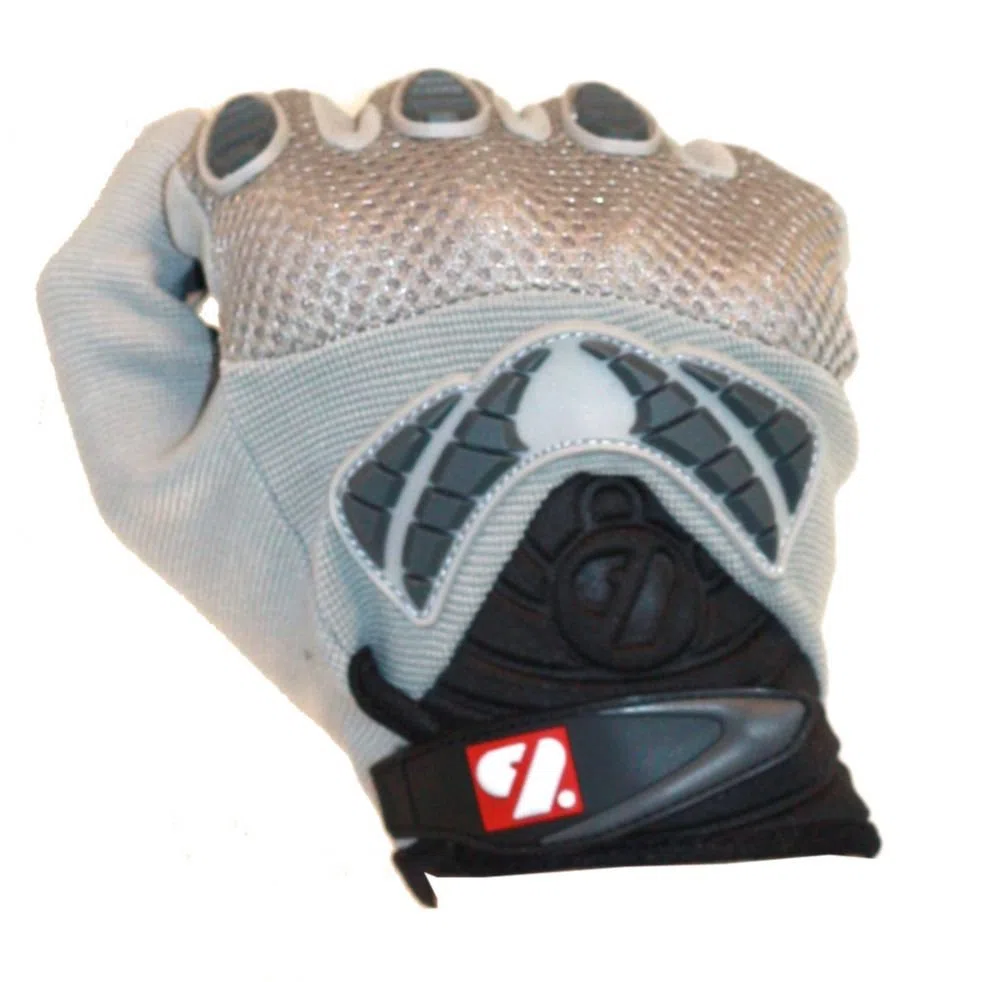 BARNETT FRG-02 Gants de Football américain de Receveur fit, Taille S, Gris