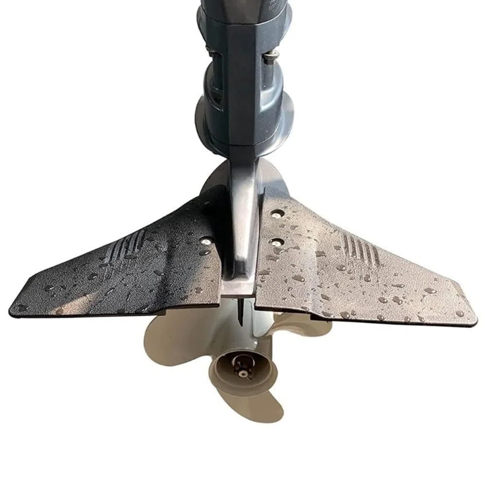 yasoe Stabilisateur Hydroptère de Style Nageoire Dorsale pour Moteurs Hors-Bord et Moteurs Hors-Bord Marins de 5 à 150 Ch