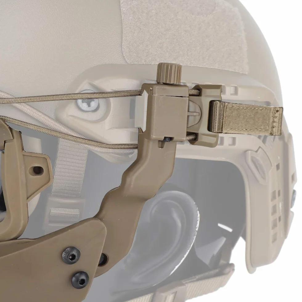 Fast Casque Lunettes de Protection Lunettes avec Masque Amovible Convient à la fête de l'airsoft Paintball Halloween