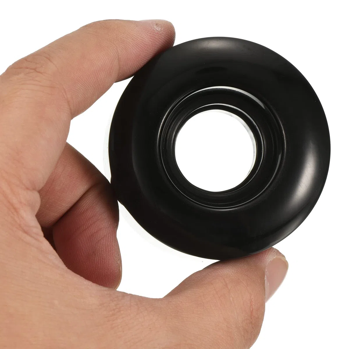 PATIKIL 55mm Skateboard Roue, 4 Paquet Rue Roues pour Skateboards Croisière Roue Remplace 80A, Noir