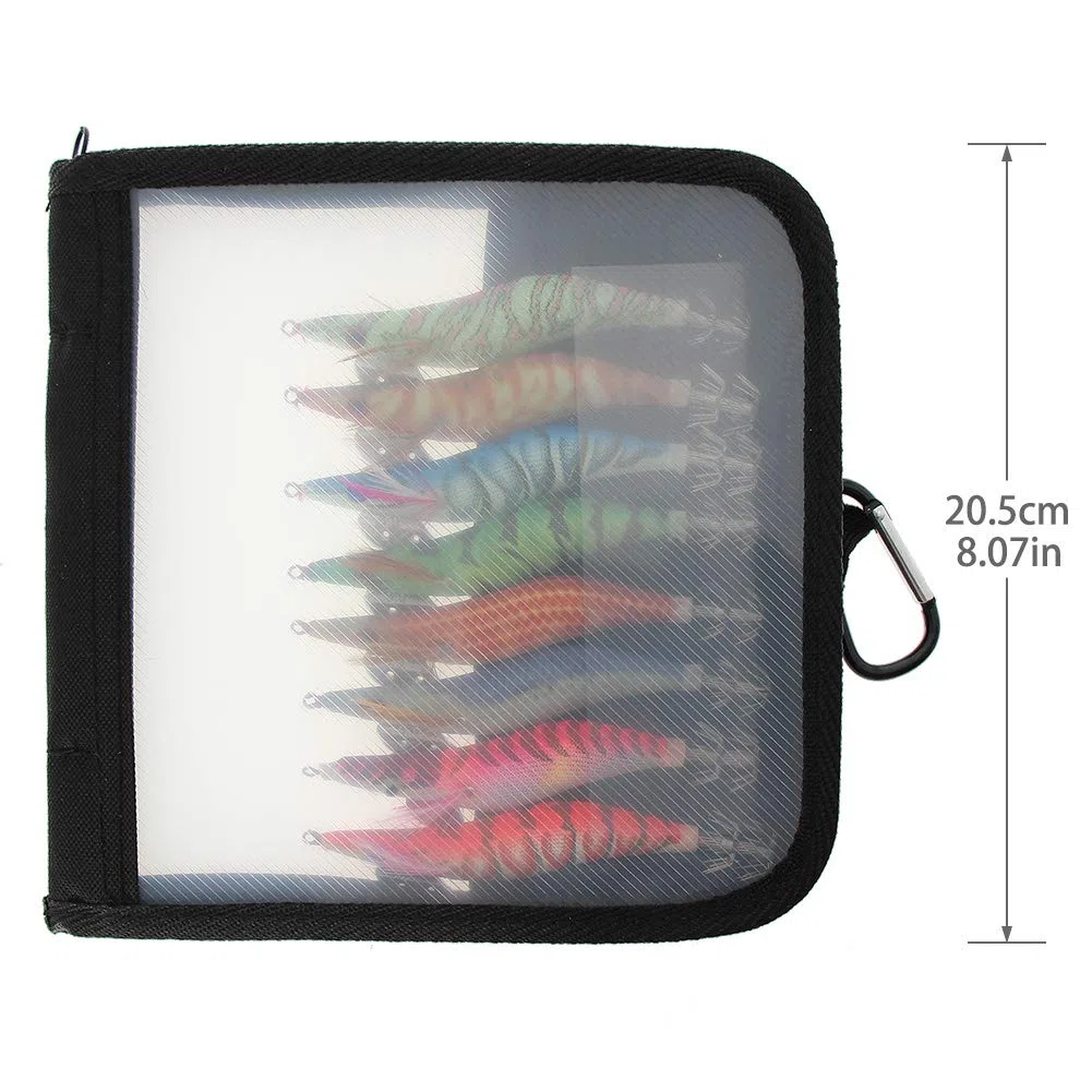 Croch 8 Pièces Lumineuse Turlutte Leurre pour la Pêche des Pieuvre,Seiches et Calamar