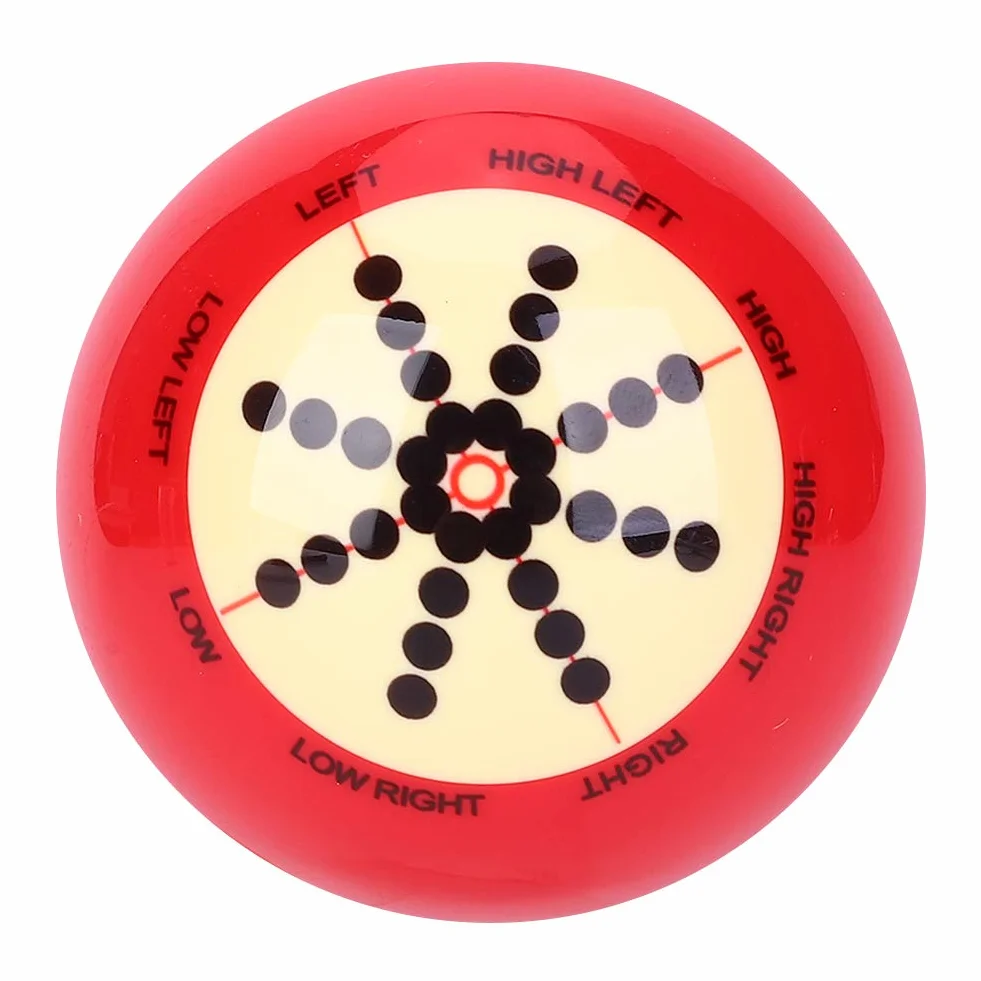 Portable Billard Snooker Ball Pratique Cue Ball Training Assist Accessoire Utilisé en Amérique Pool Eight Ball pour Les Débutants