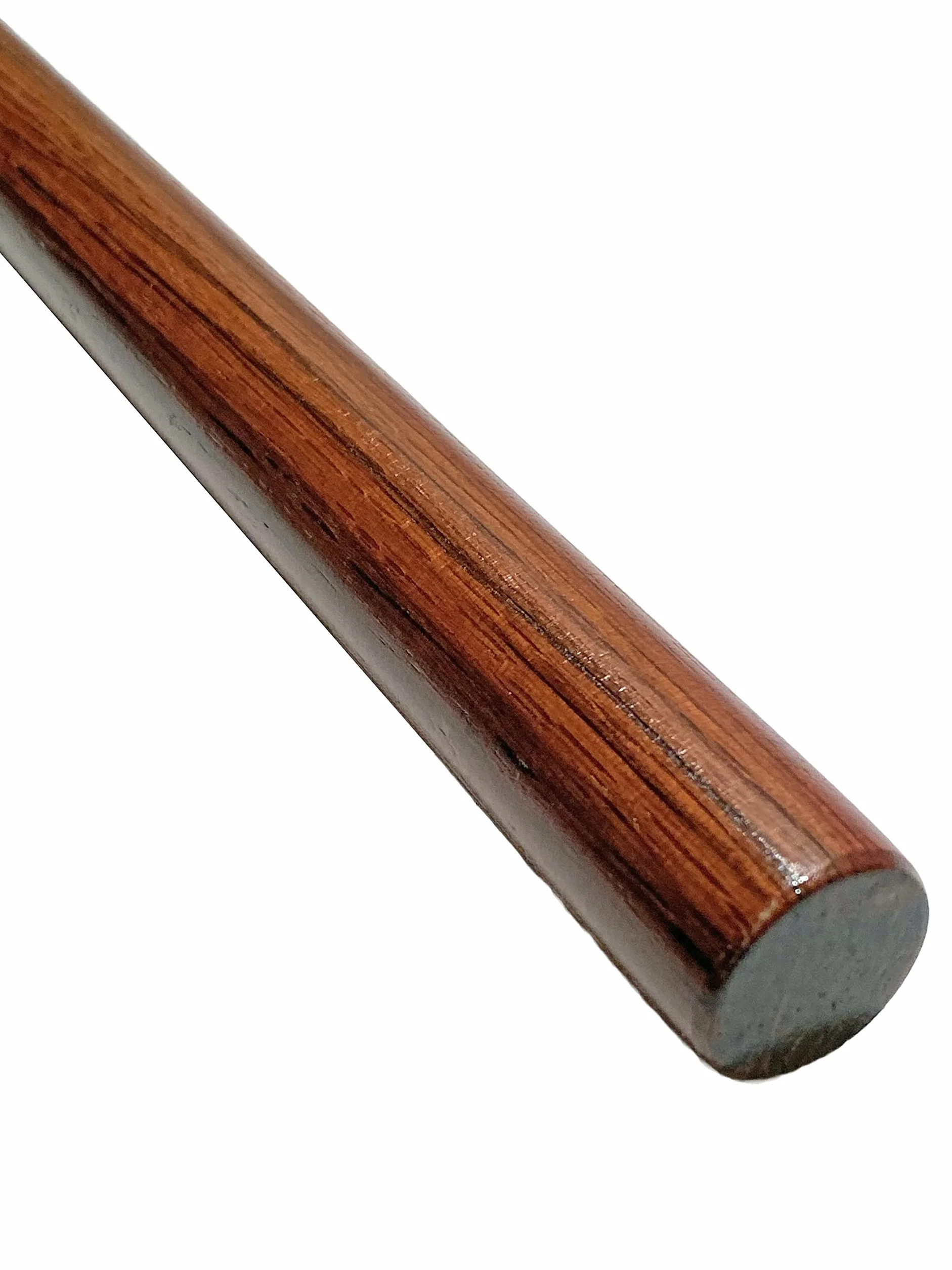 Hanbo Bâton d'entraînement – En chêne rouge – Forme droite 100 cm – Aïkido Kobudo Arts martiaux Baguette courte en bois