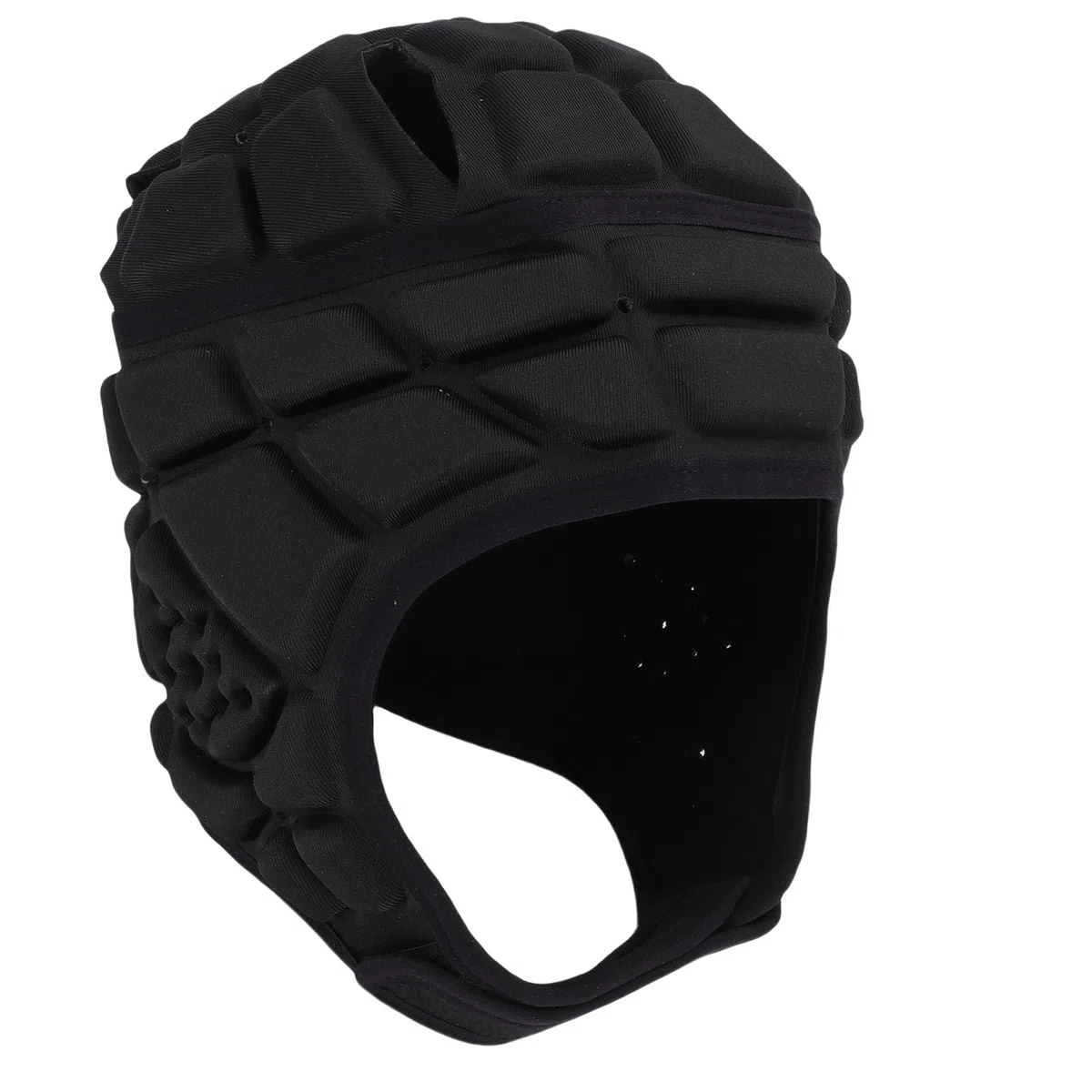 Topiky Casque de Football rembourré de Rugby Léger et ventilé à Coque Souple pour Adultes éponge EVA