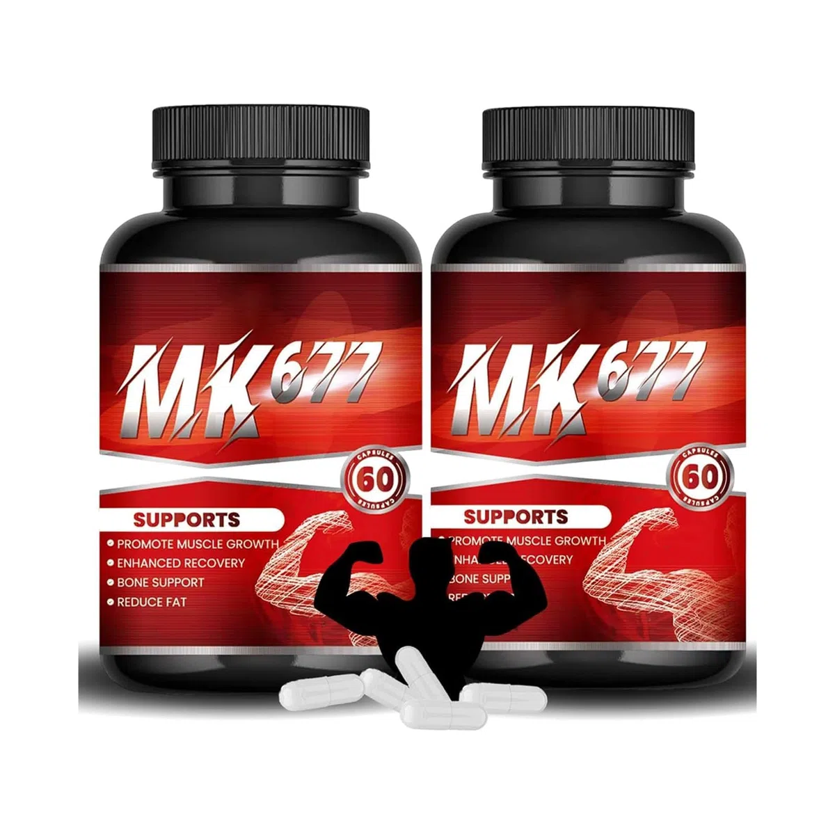 MK677 pour la Croissance Musculaire et la Performance – Hommes et Femmes – Energie et Force