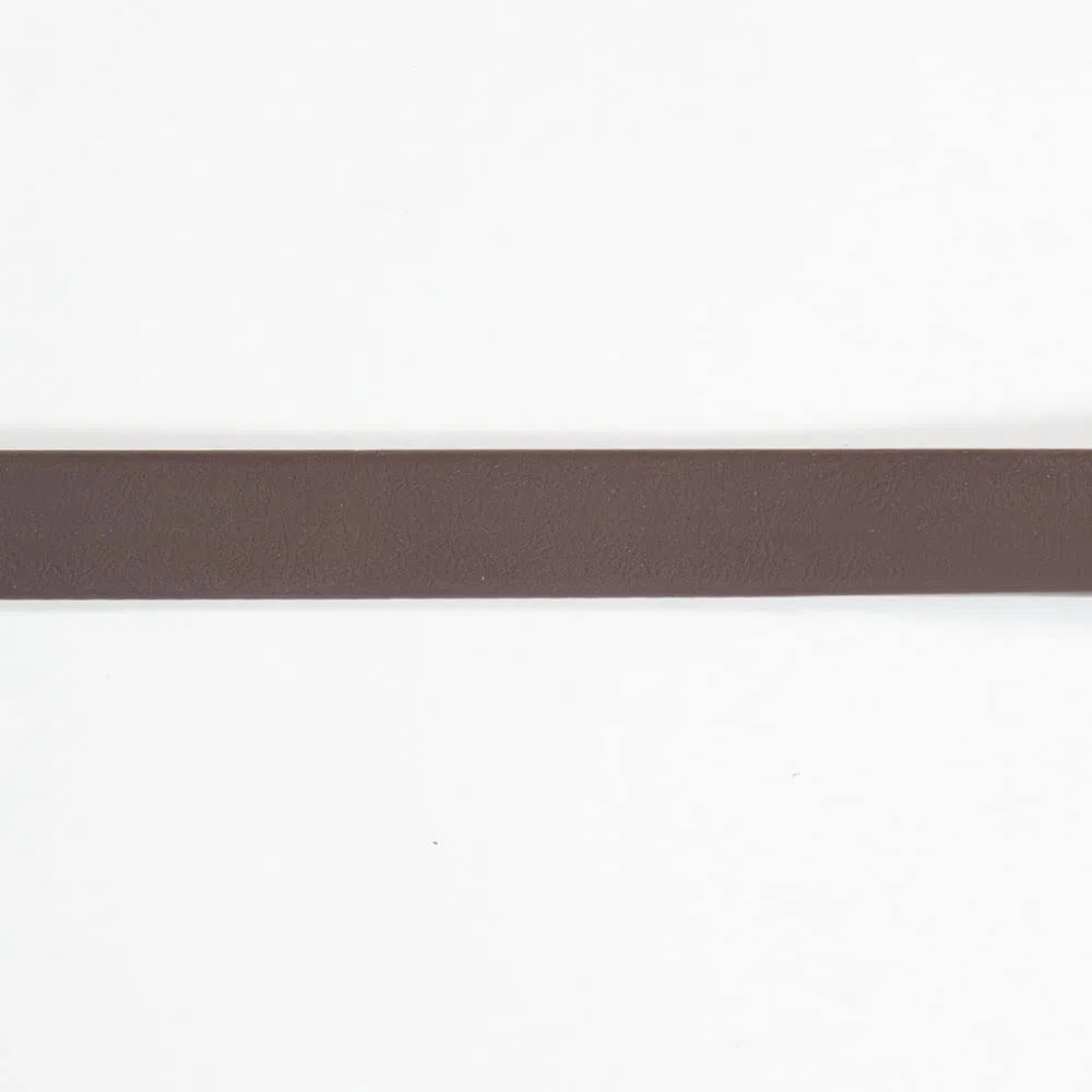 PFIFF 102693 Rênes en cuir et caoutchouc étroites Marron