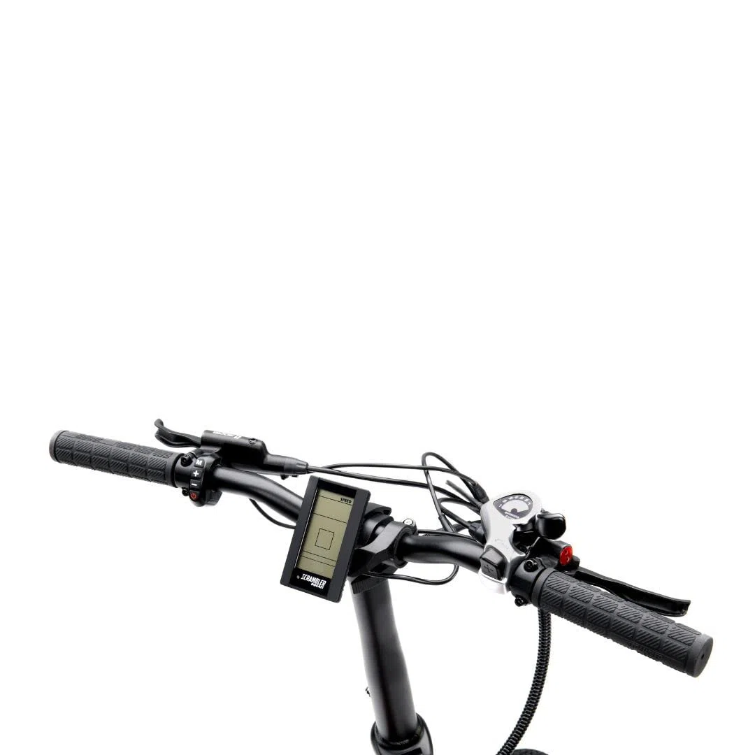 Ducati Scrambler, SCR-E GT, E-Vélo, Pliant, 20 Pouces, Rouge/Noir