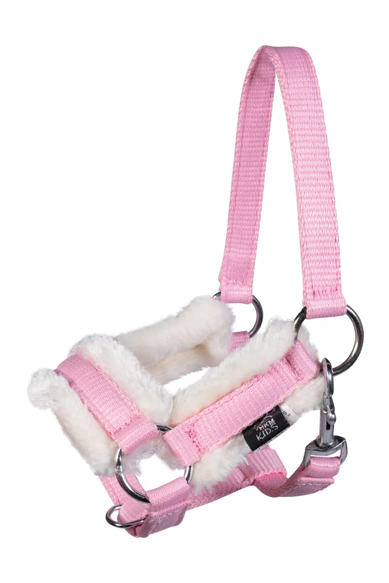 HKM Sports Equipment Hobby Horse Ensemble de licols Rose
