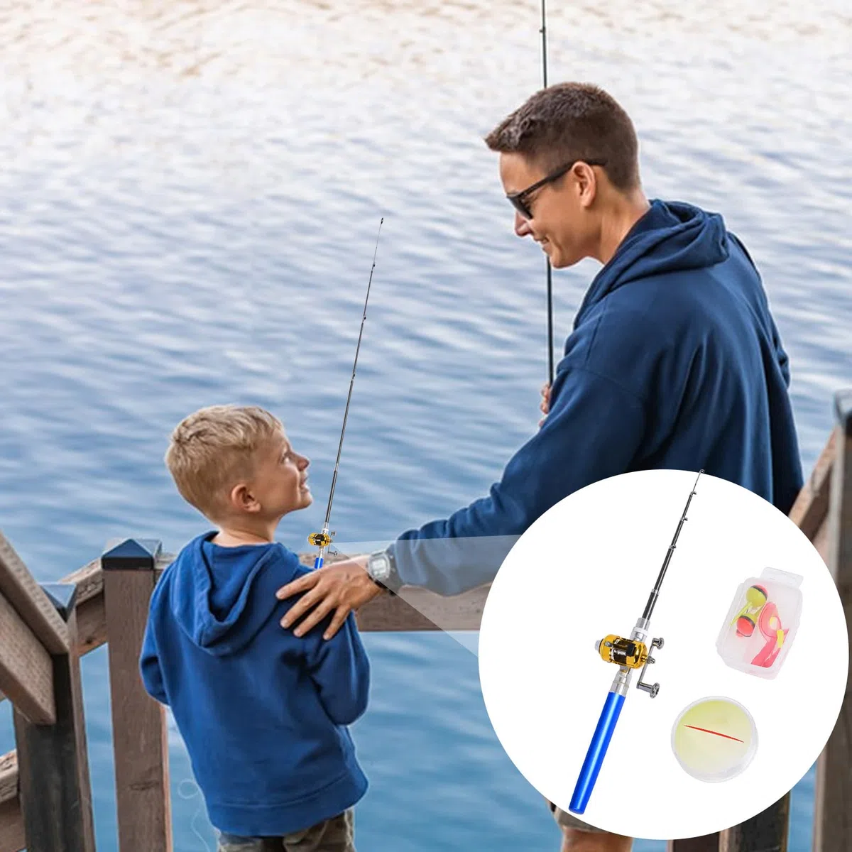 Canne à Stylo, Canne à pêche à Stylo de Poche | Stylo Canne Et Moulinet Combo Stylo De Pêche Portable - Stylo Canne à pêche, Stylo Canne à pêche pour randonneurs, Amis, routards