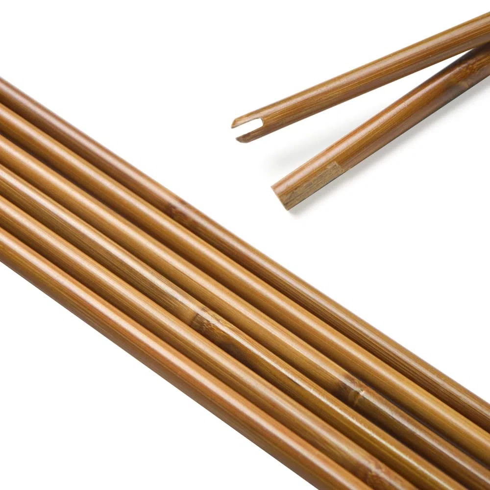 SHARROW Arbre de Flèche en Bambou de Tir à l'arc Faites à la Main de 7mm/8mm/9mm/10mm Diamètre Tiges en Bambou pour DIY Traditionnel Arc Classique Flèches Longbow