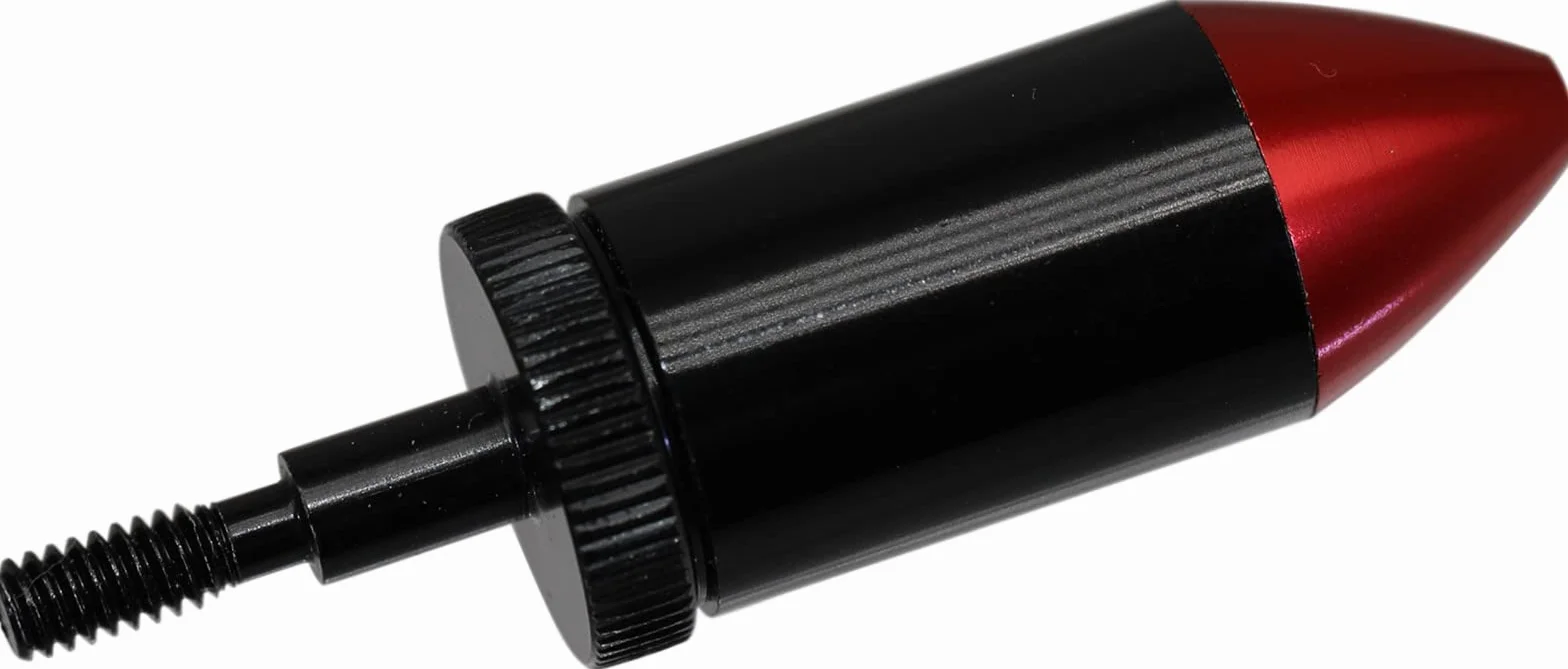 16MM arbalète tir à l'arc flèche Outil de visée à alésage Rouge se visse sur des flèches avec 2 Jeux de Piles
