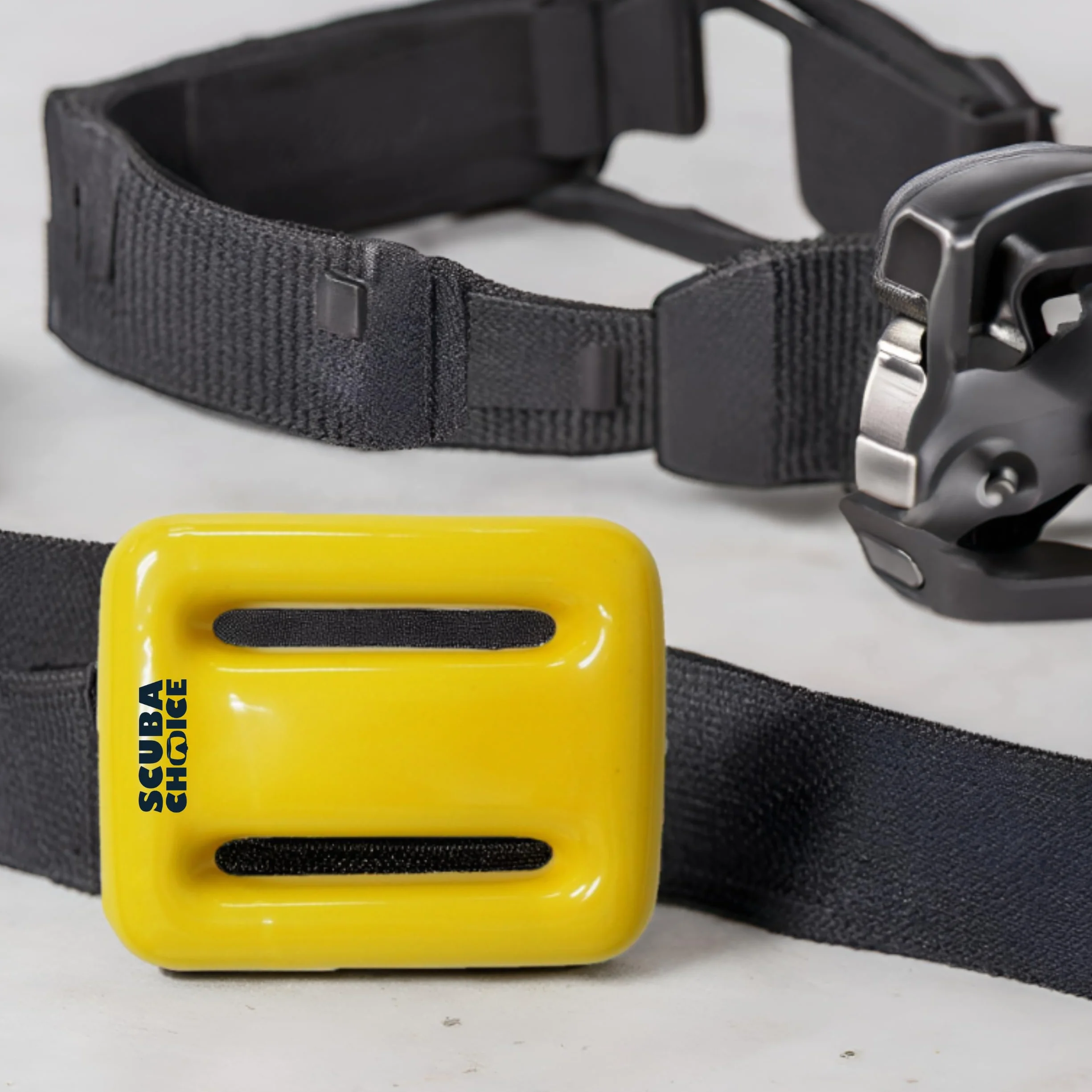 Scuba Choix Jaune Enduit de Vinyle plongée plombs