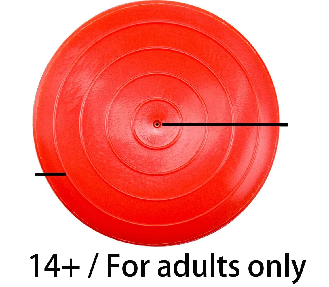 RANCER Lot de 2 boules d'équilibre avec pompe à air - Hérisson d'équilibre - Fitness - Demi-sphère - Pour gymnastique et yoga - Pour enfants et adultes