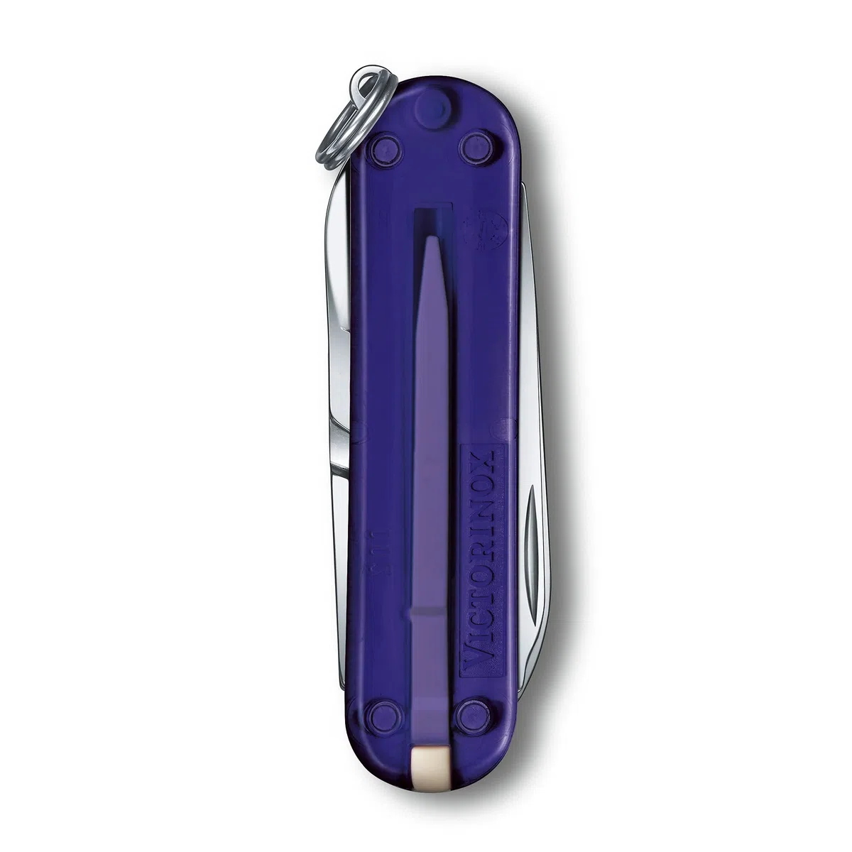 Victorinox, Classic SD, Couteau de Poche Suisse, Multifonction, Léger, 7 Fonctions, Petite lame, Lime à ongles, Tournevis 2,5 mm