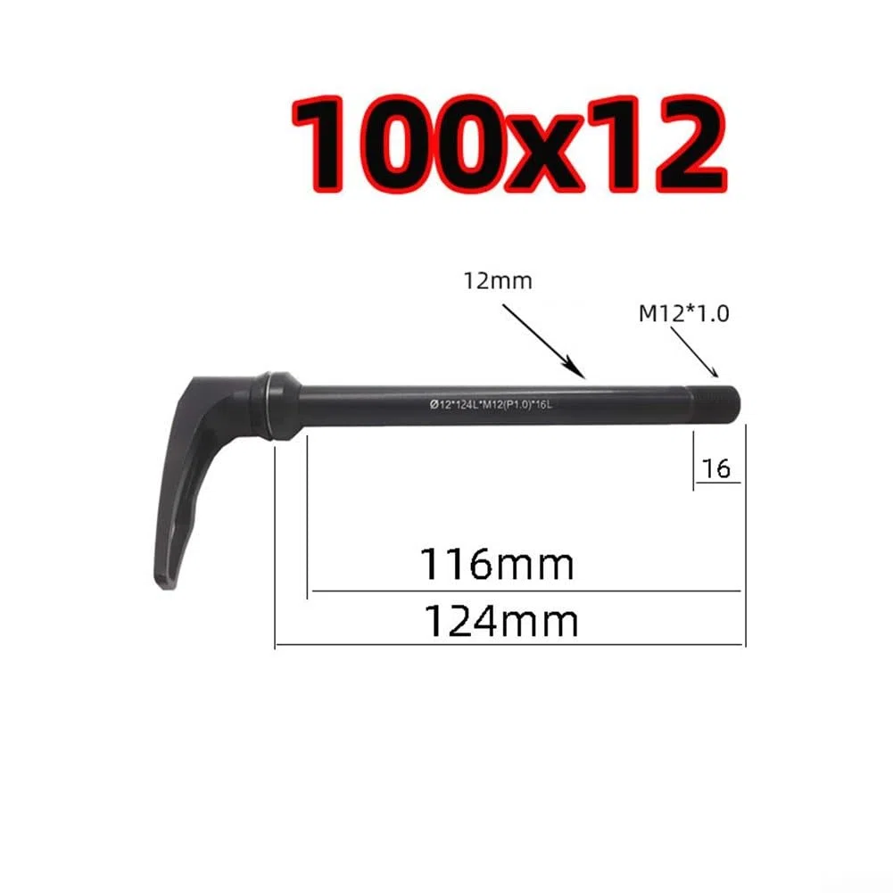 De Libération Rapide de Velo, Levier d'essieu traversant, axe de baquet à dégagement rapide pour vélo, moyeu de roue avant et arrière à dégagement rapide pour Boost BMC Cube pour S-Works (142x12 mm)