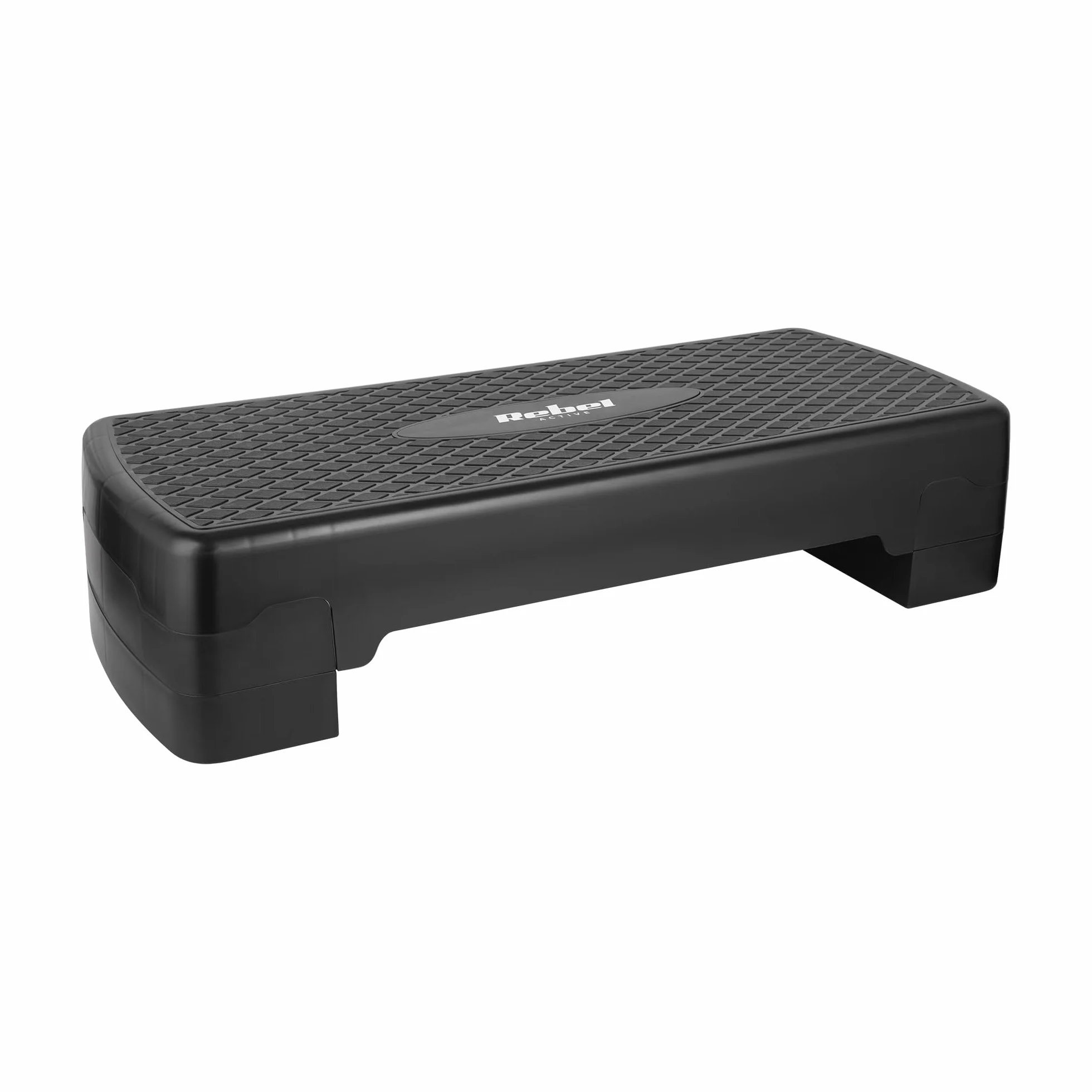 Rebel Electro Étape pour Aérobic Fitness 2 Degrés 68cm Stepper Plate Escalier Noir
