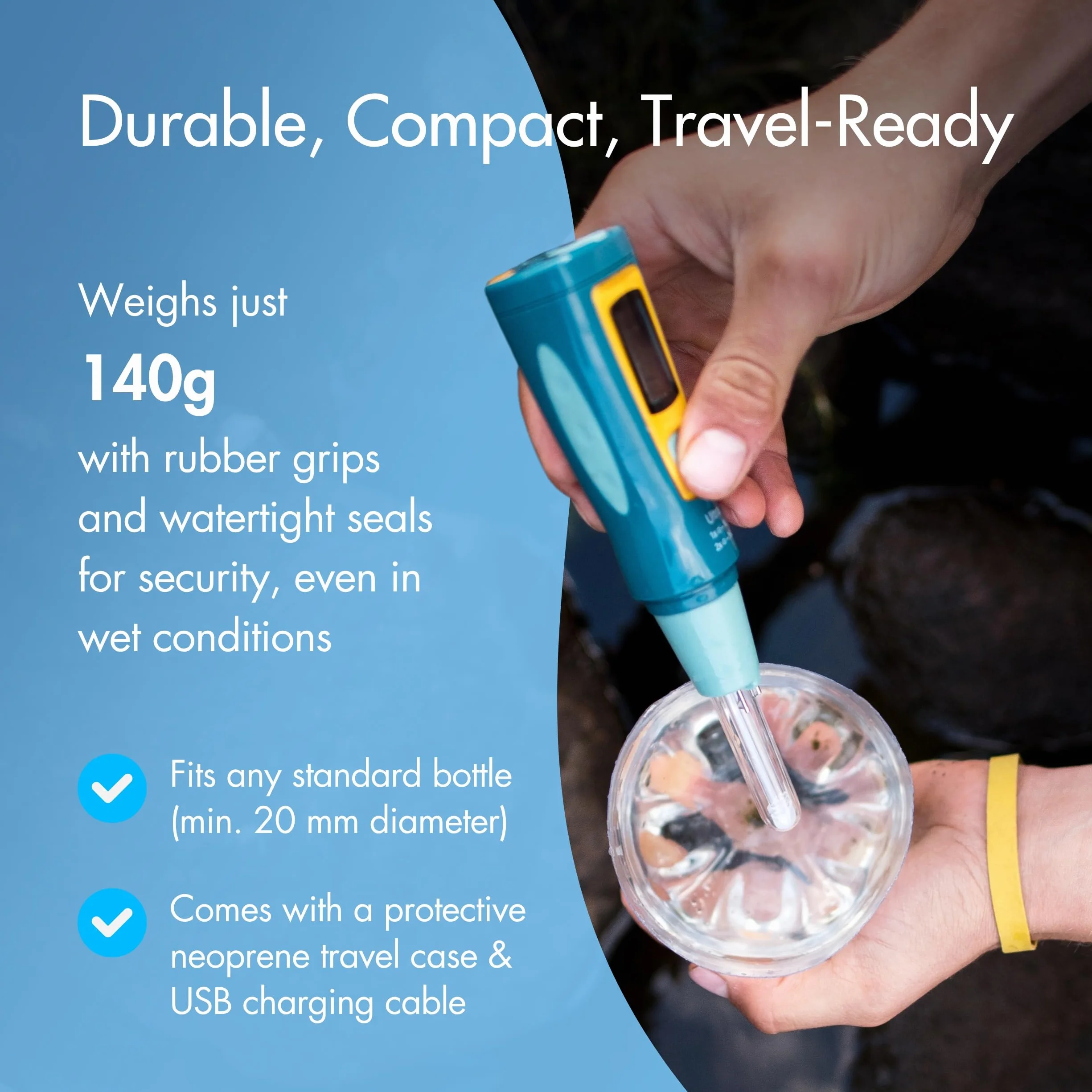 SteriPEN Ultra Purificateur d'eau – Désinfection UV pour de l’Eau Potable sûre où Que Vous Soyez