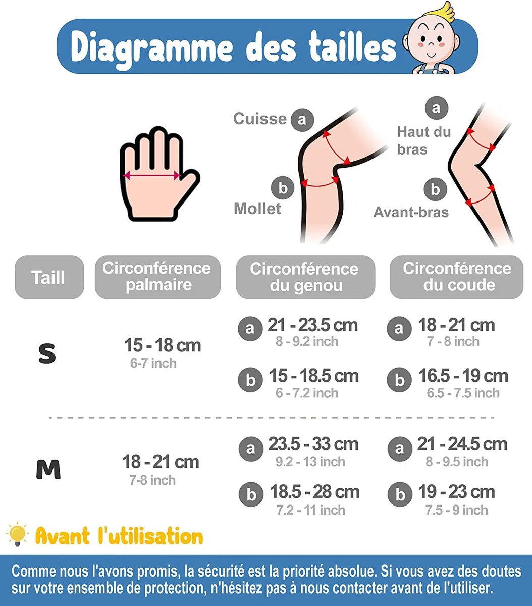 Simply Kids Protection Roller Enfant I Genouillère Coudières et Protège-Poignets pour Fille Garçon I Protection Skateboard Enfant avec Sac Mesh I Vélo Trotinette Draisienne Ski Patinage