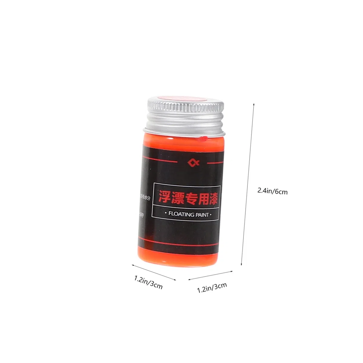 POPETPOP 6pièces Lot de Peintures Fluorescentes pour Flotteurs De Peinture à Huile pour Leurres Grossissants