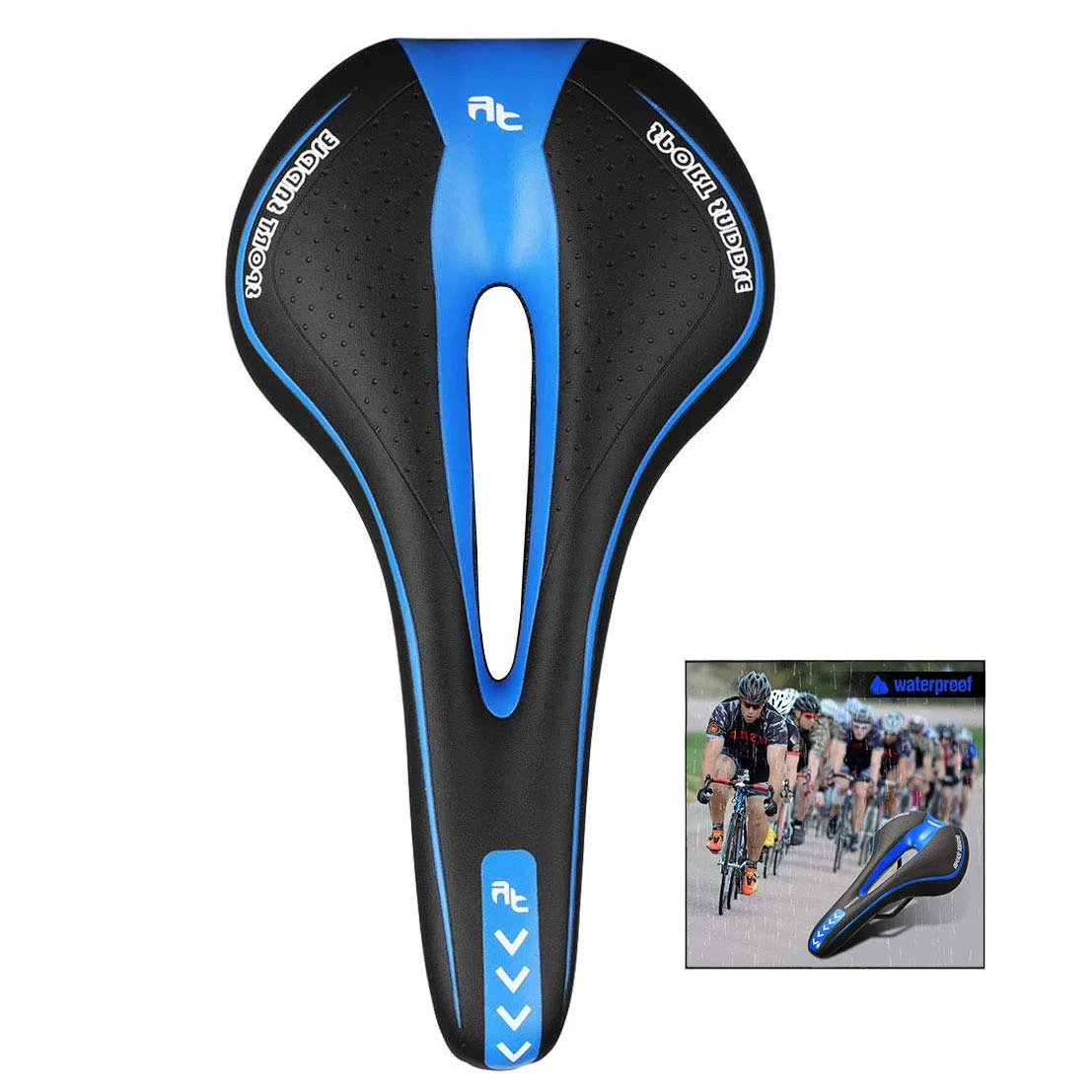 Linian Selle Velo, Siège de Vélo avec Ergonomique Respirante Creux Désign pour VTT/Bicyclette