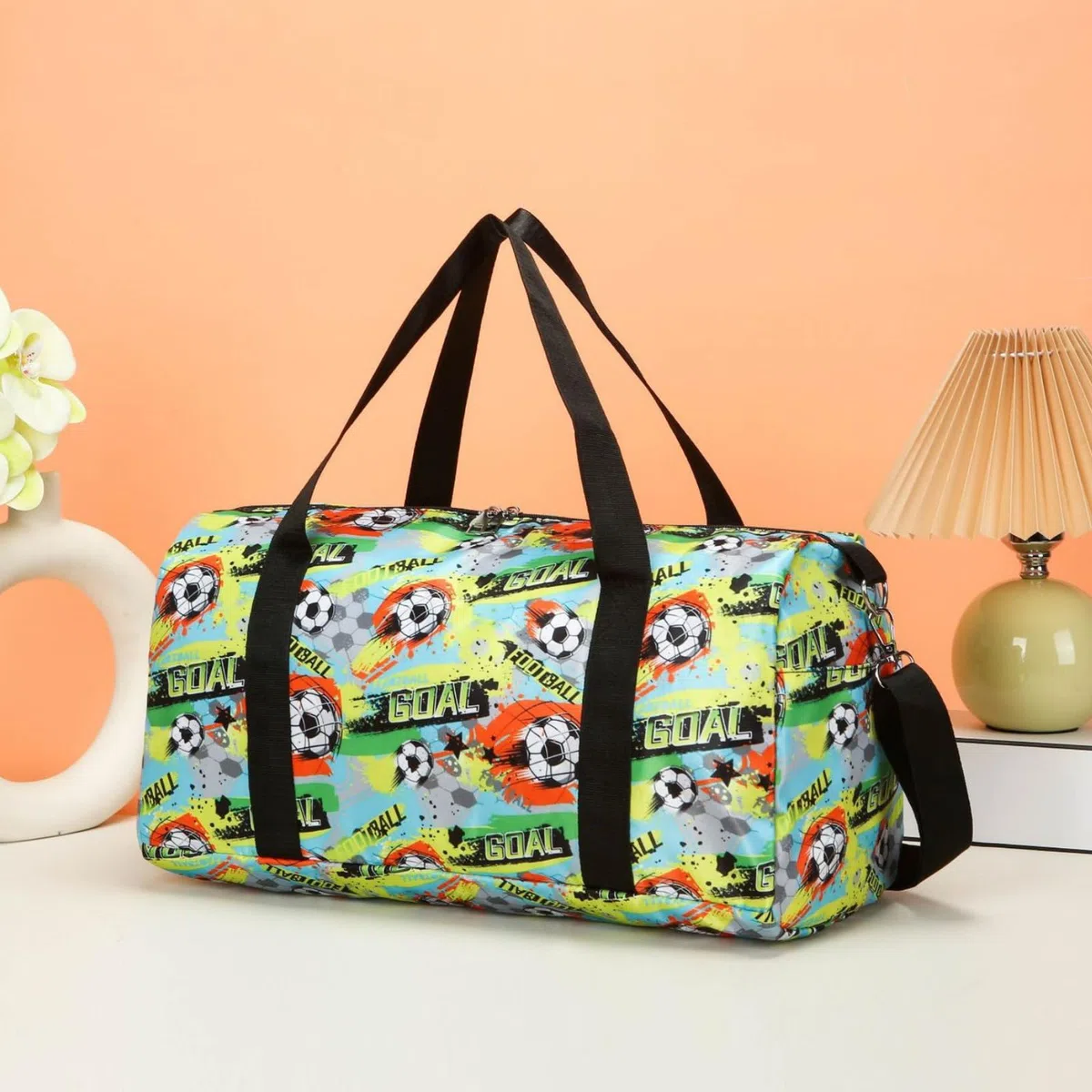 Suweir Sac de sport pour enfant - Sac de voyage pour garçon et fille - Avec compartiment humide - Sac de natation - Sac de weekend - Sac de football - Sac de bain pour voyage, fitness, sport, école