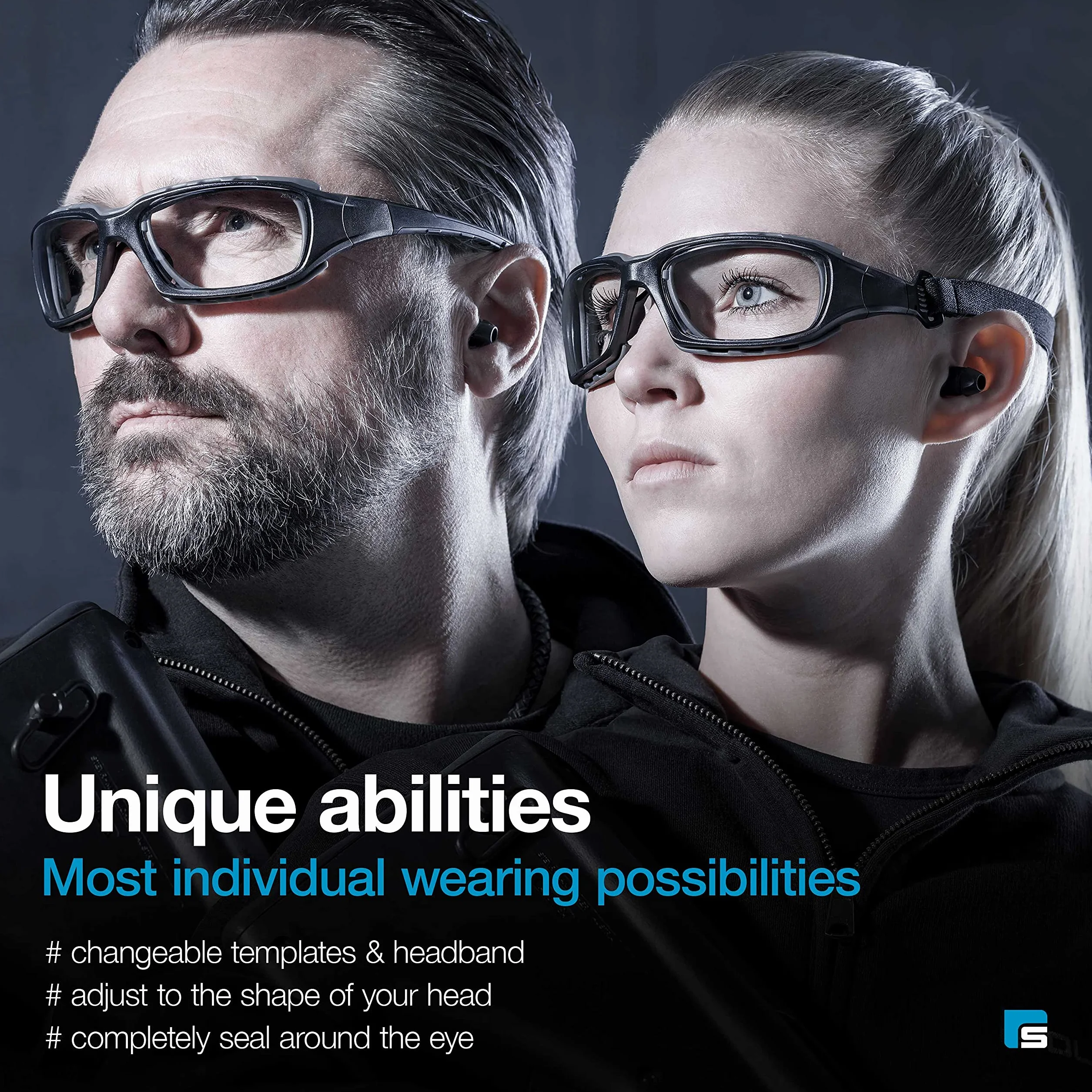 SolidWork Solid Lunettes de tir pour homme et femme avec protection contre les chocs pour la série de pistolets de tir | Lunettes de sécurité tactiques Ballistic