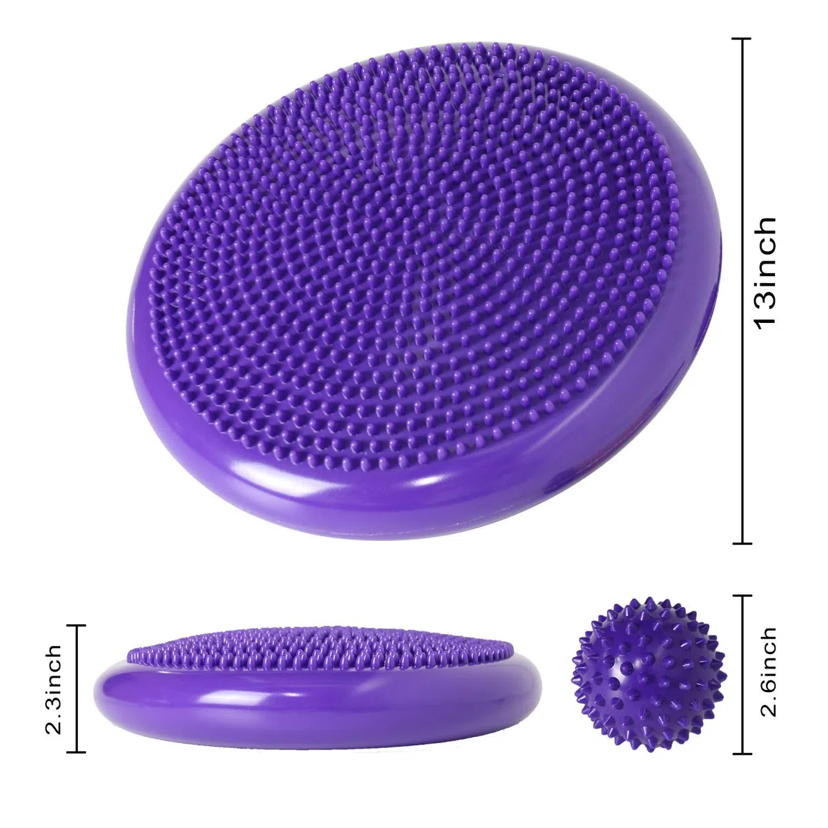 Coussin oscillant, Disque d'équilibre,siège animé,Coussinets d'équilibre pour physiothérapie,Disque de stabilité,Disque Dynamique, Planche d'équilibre pour Chiens,Bureau,Enfants sensoriels