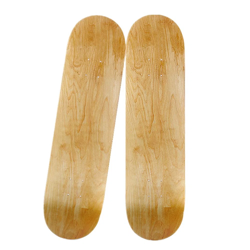 bimiti Lot de 2 planches de skateboard à 7 couches en érable pour enfants, adultes, filles, garçons, débutants et professionnels